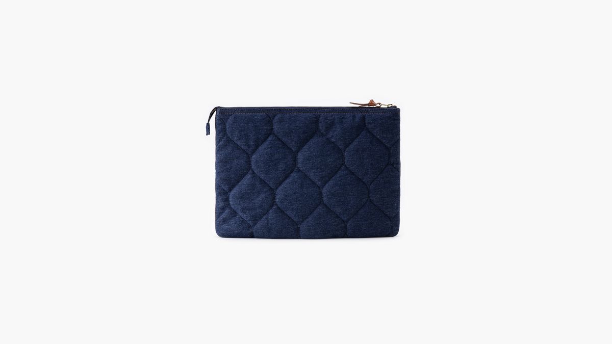 Denim Laptop Sleeve — Denim - Dark Wash