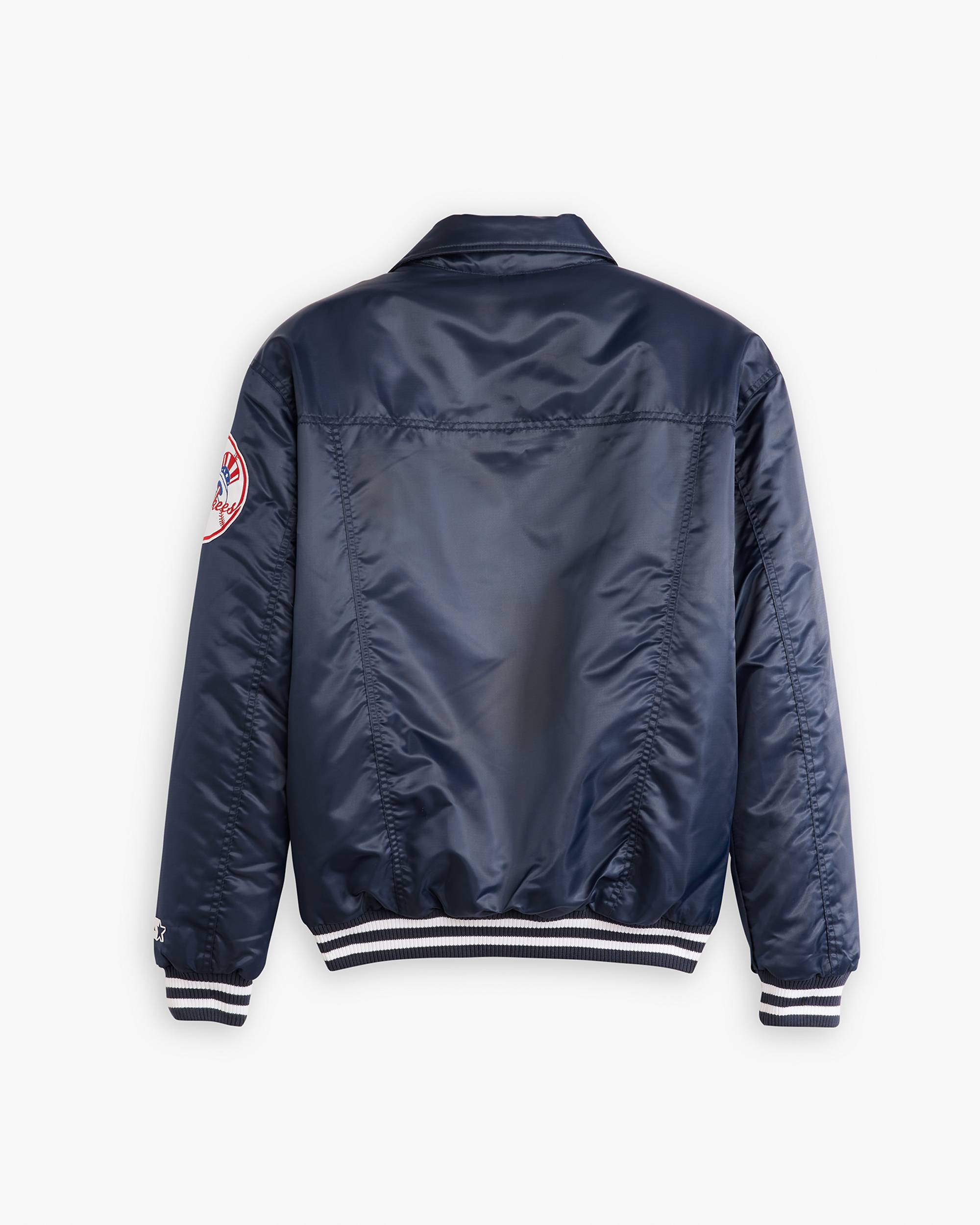 Levi's® X Starter Yankees™ Jacket - Navy Blue | Levi's® US Levi's® X Starter Yankees™ Jacket - Navy Blue | Levi's® US