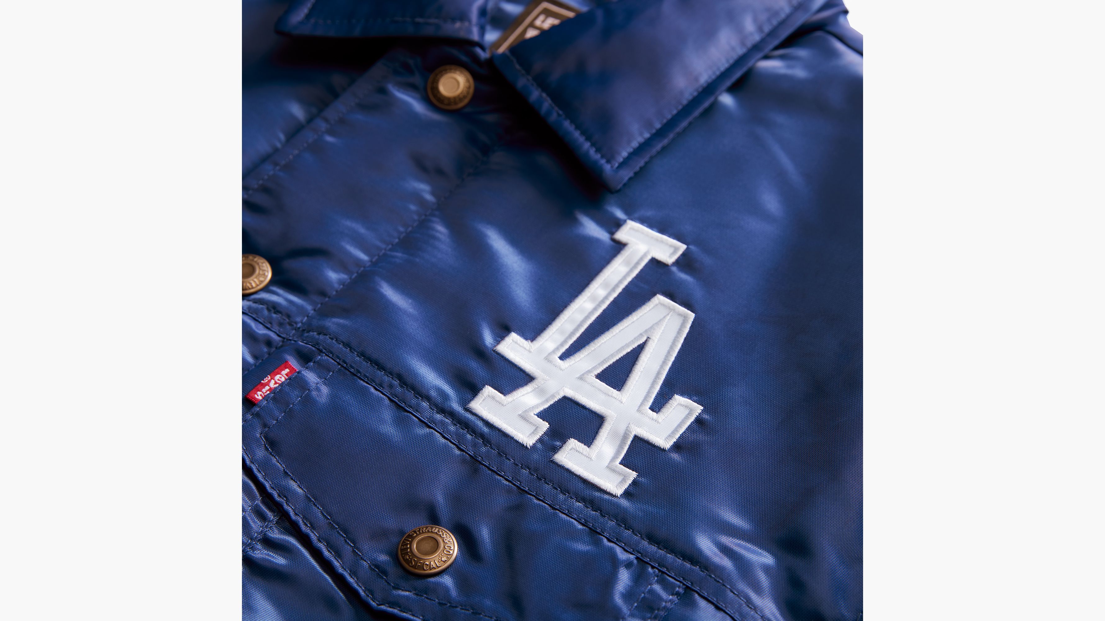 Levi's® X Starter Dodgers™ Jacket - Blue | Levi's® US