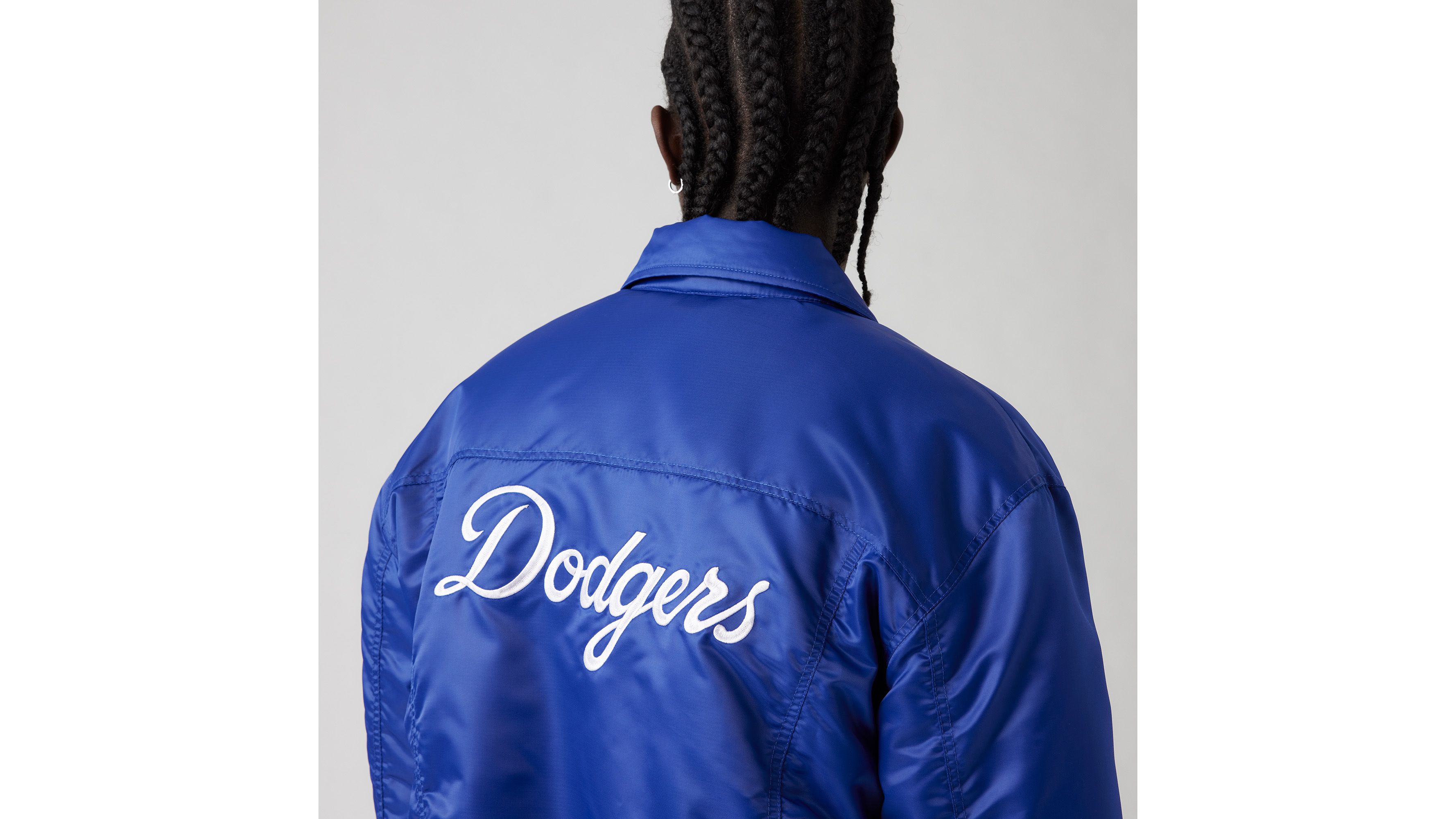 Levi s X Starter Dodgers Jacket Blue Levi s US