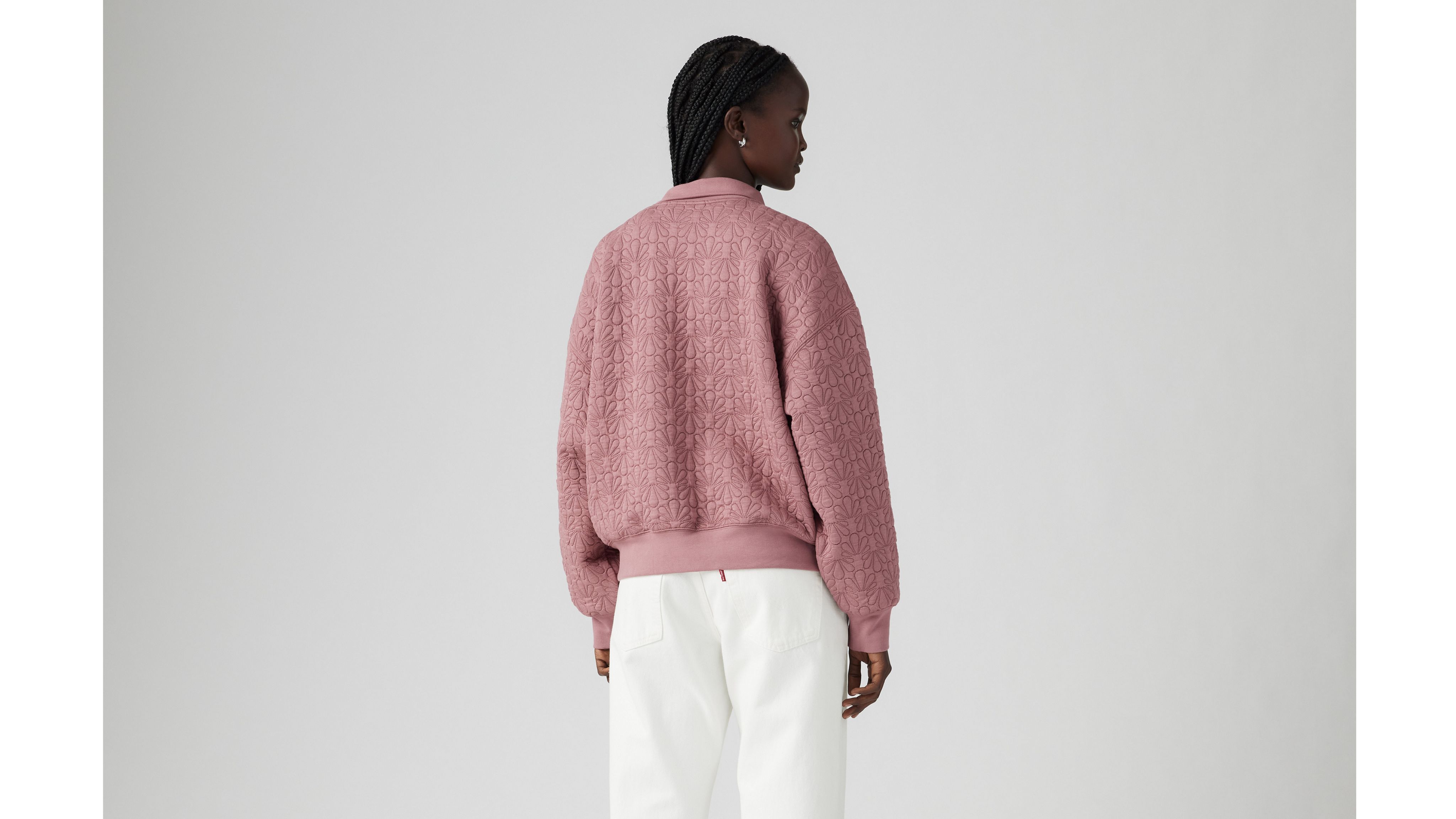 Navarro Quilted 1/4 Zip Sweatshirt 3