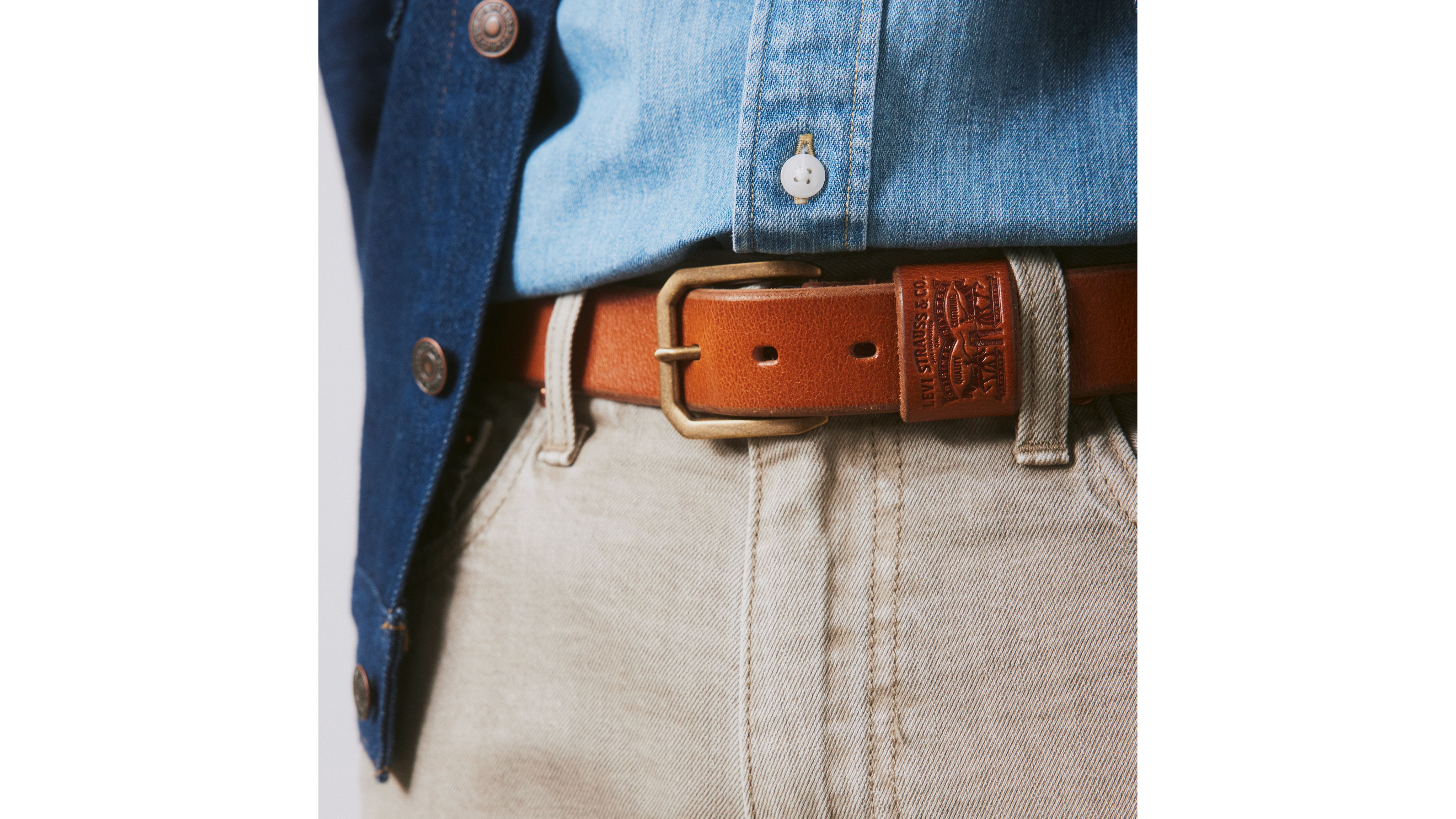 Wide Loop Two Horse Belt - Brown | Levi's® US