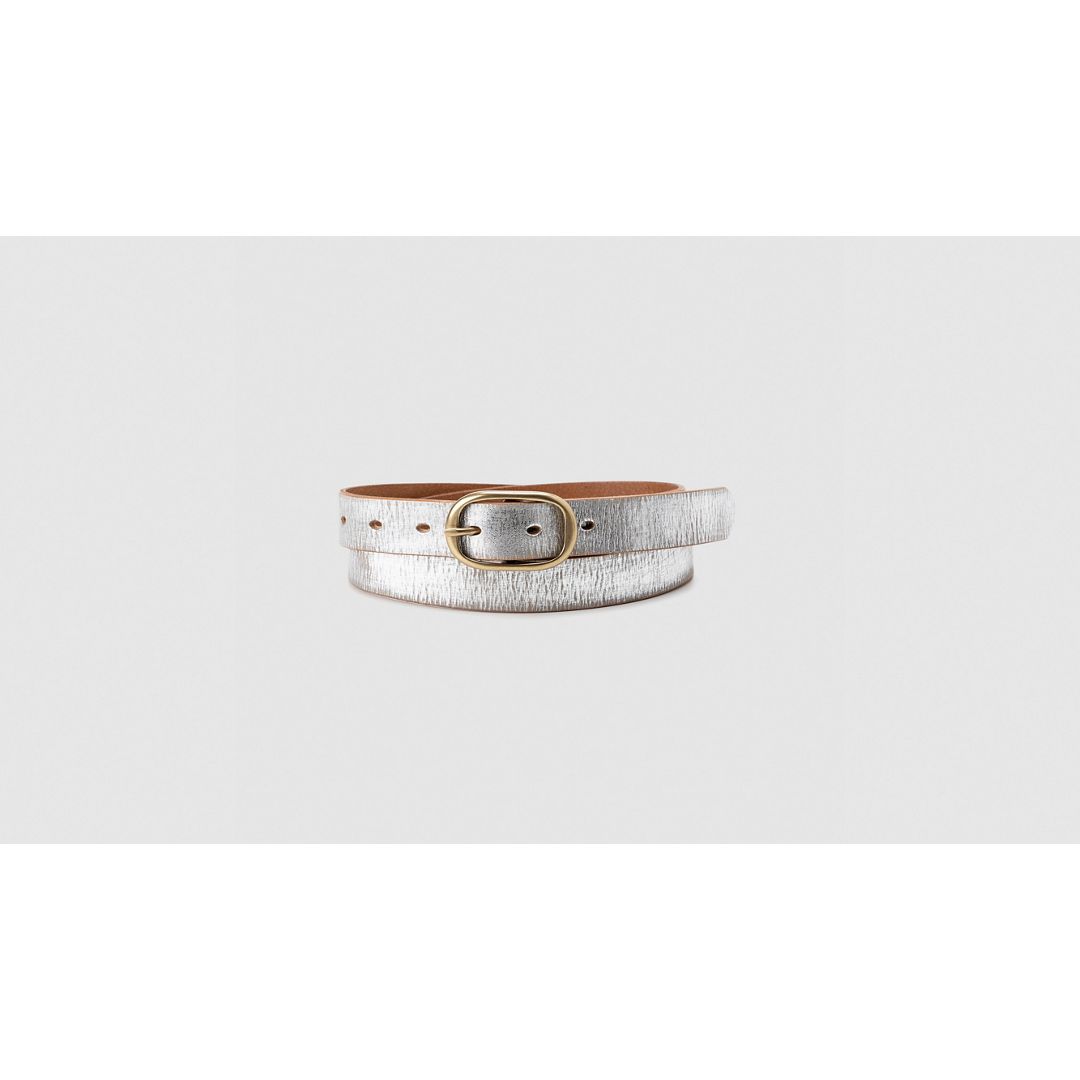 Levi's Charlie Belt In Silver
