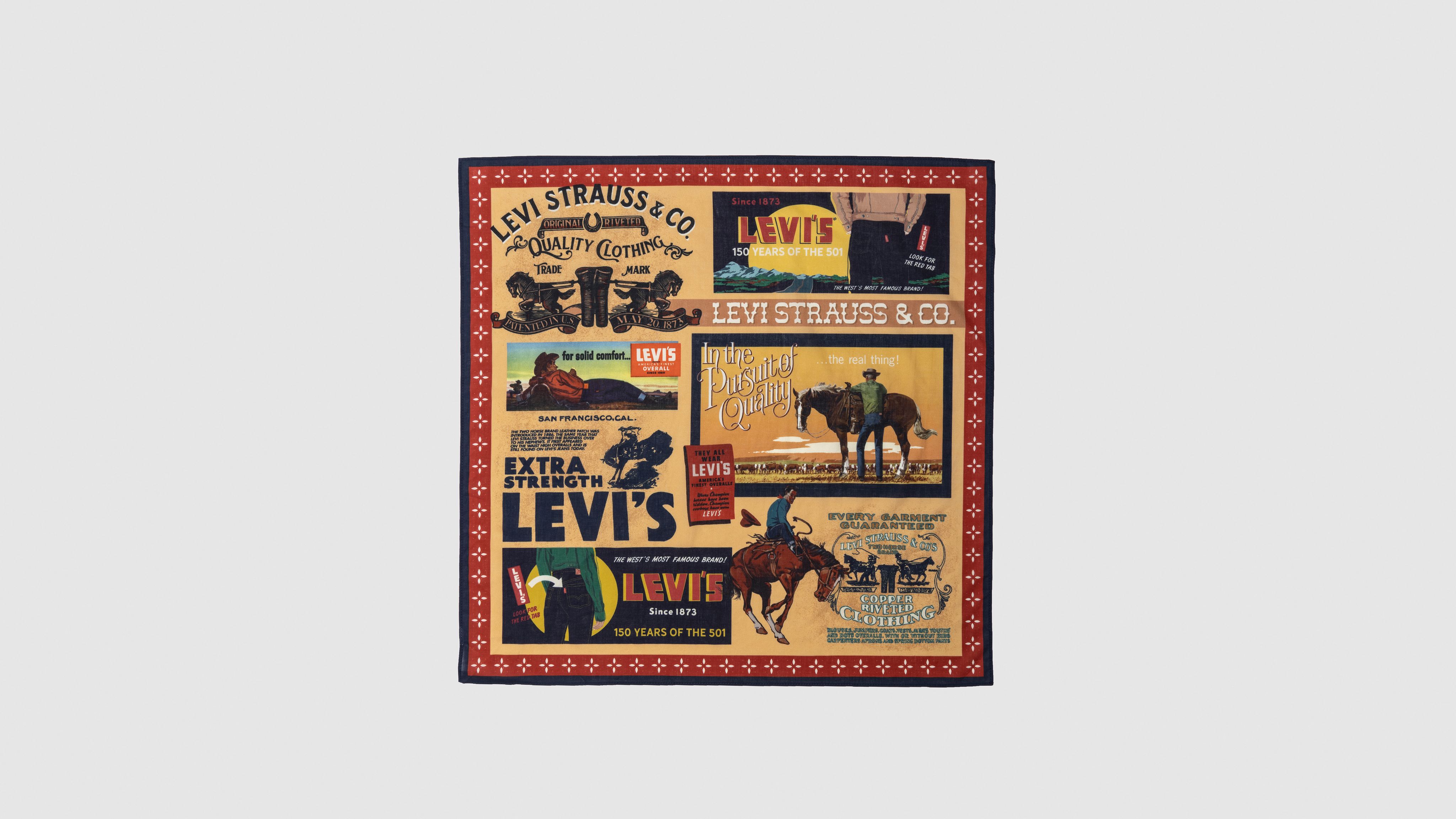 Levi's Corapix Bandana In Light Orange