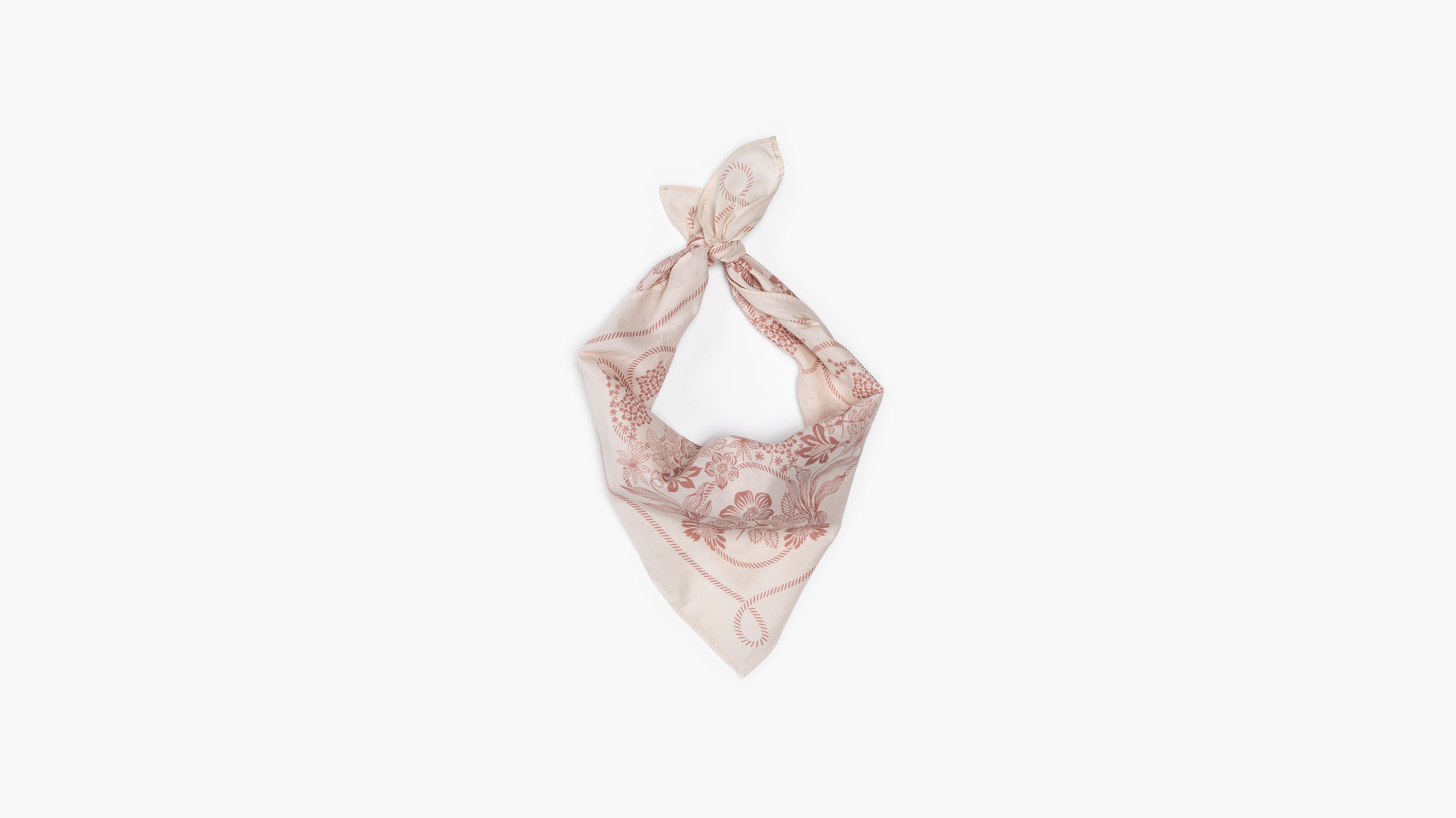 Floral Rodeo Scarf - White | Levi's® US Floral Rodeo Scarf - White | Levi's® US