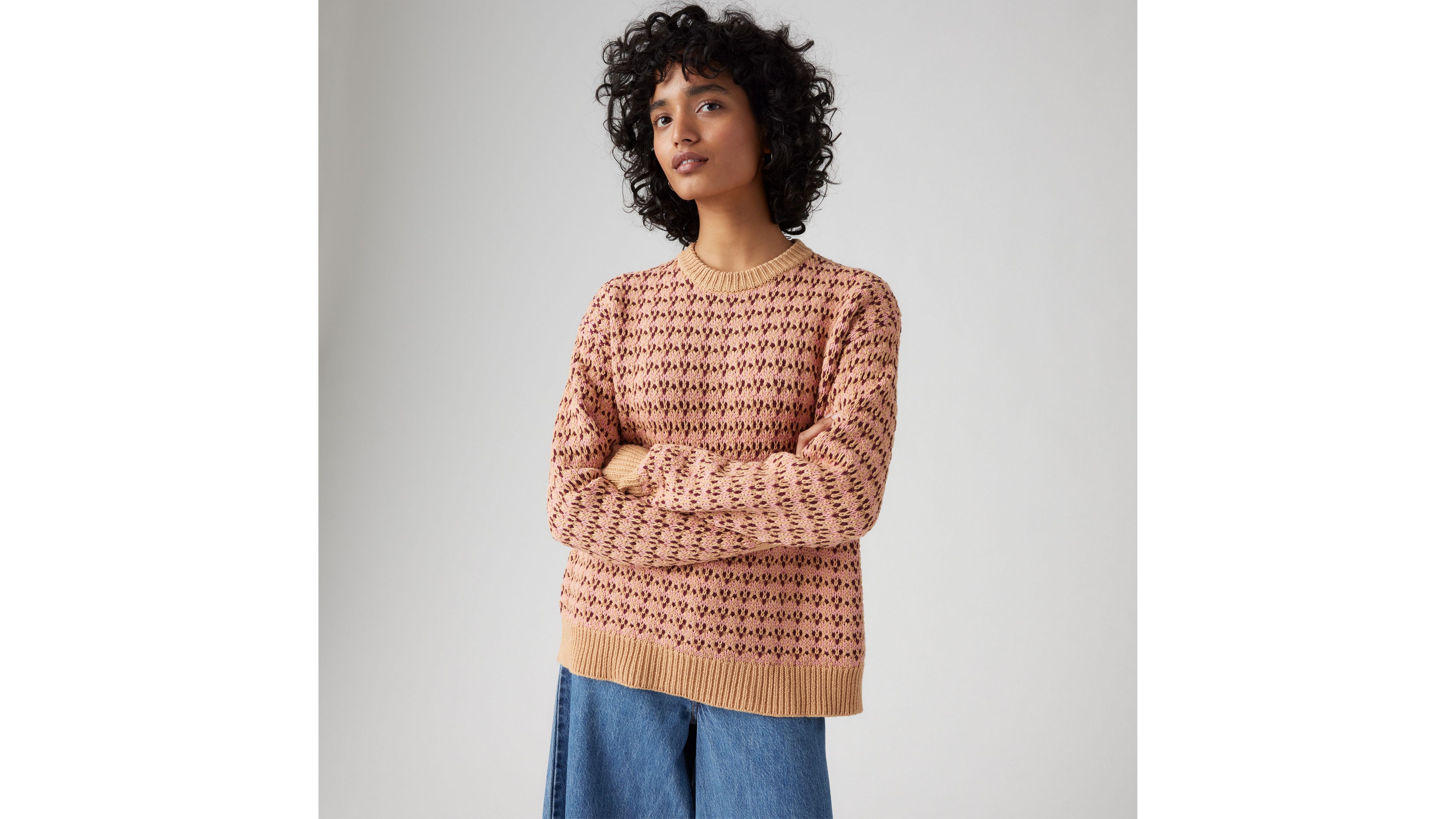 Nina Jacquard Sweater 1