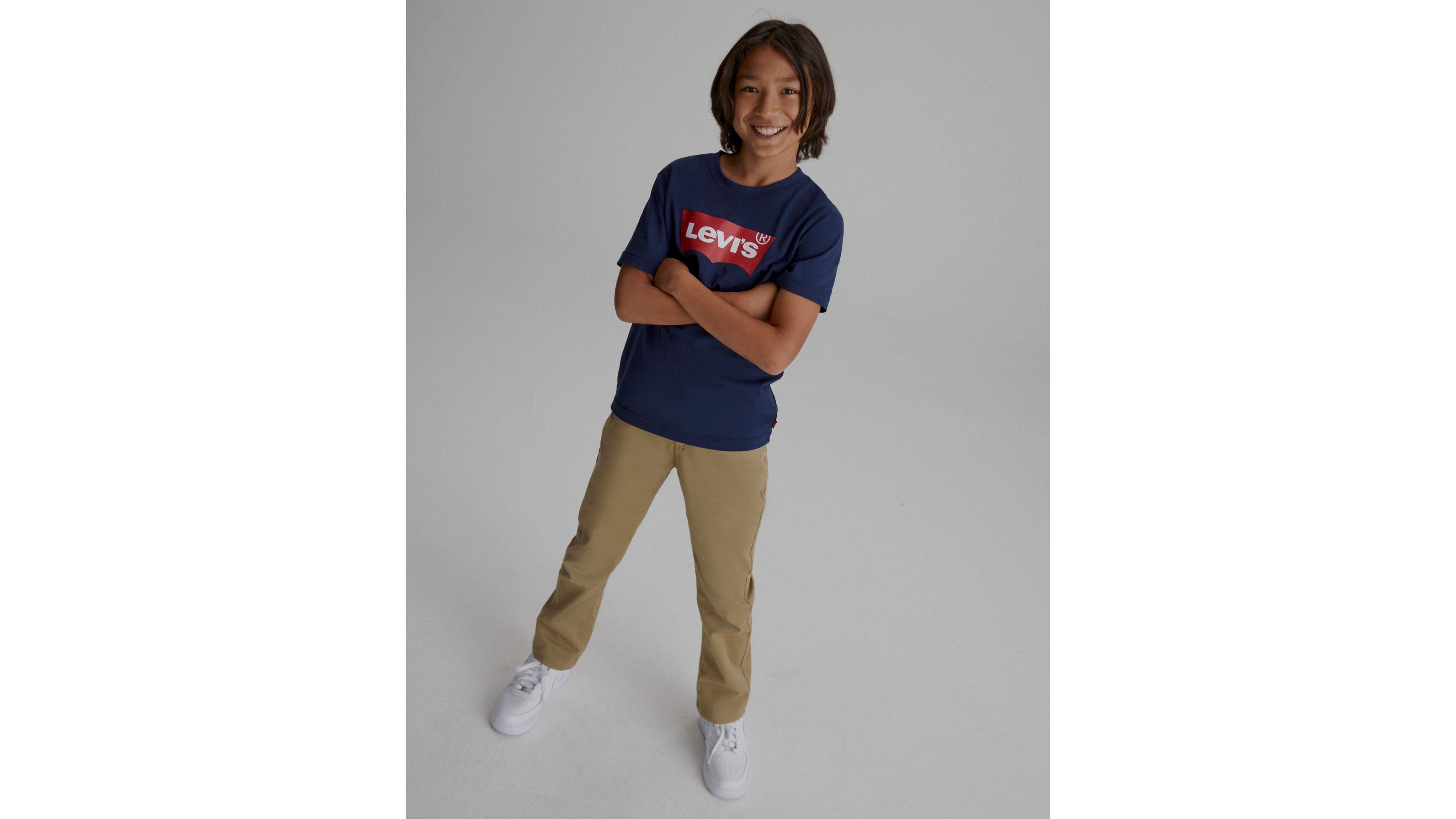 511™ Slim Fit Brushed Sueded Big Boys Pants 8-20 8