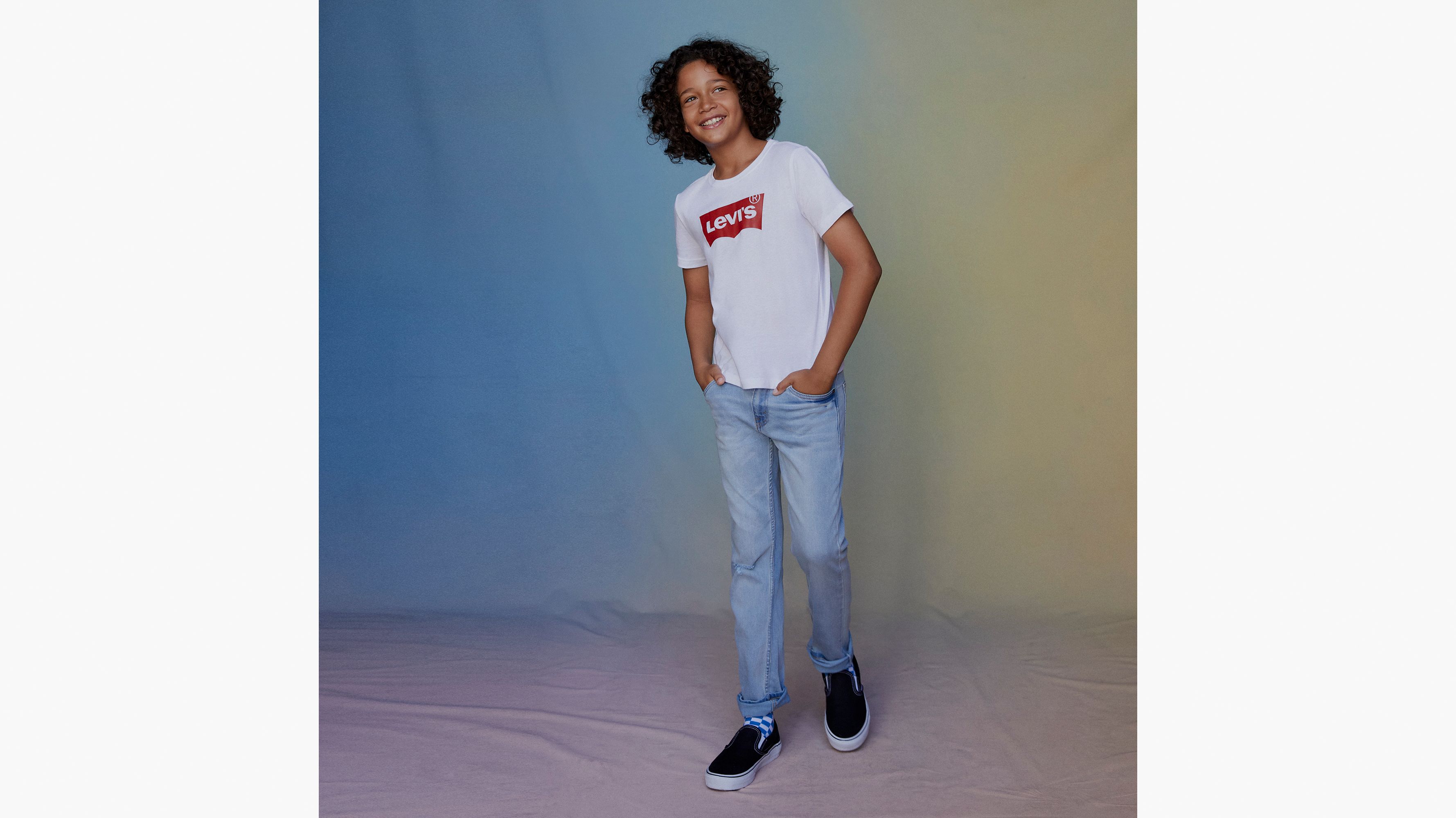 511™ Slim Fit Big Boys Eco Performance Jeans 8-20 8