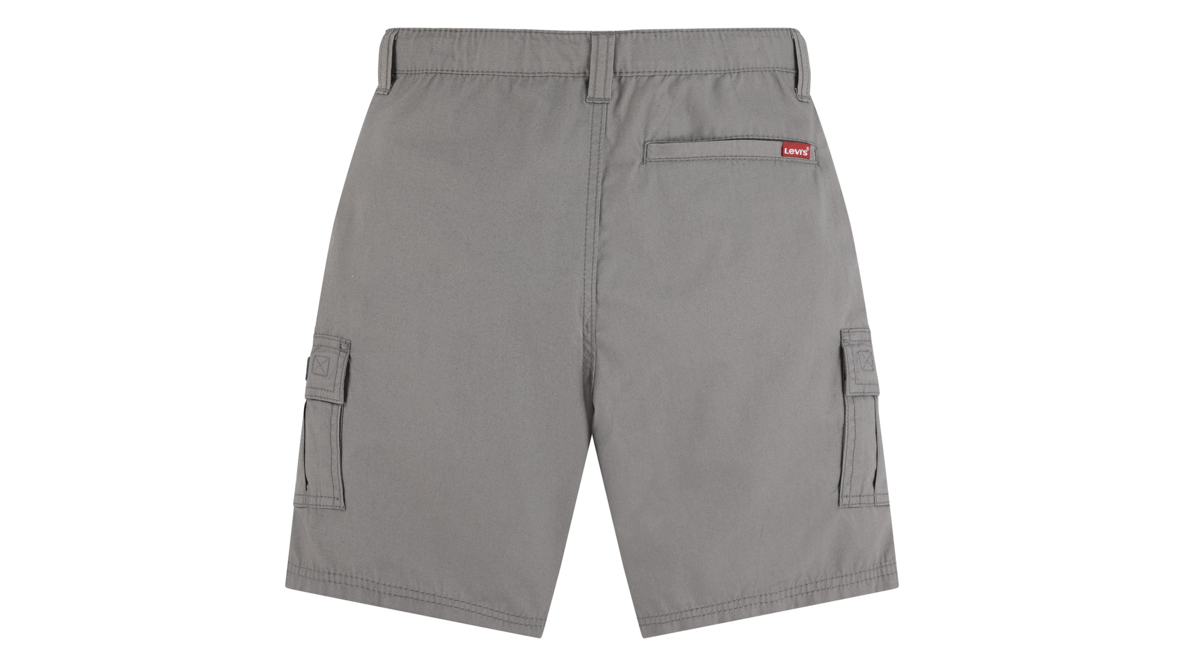 Relaxed Fit Xx Cargo Shorts Big Boys 8-20 - Grey | Levi's® CA
