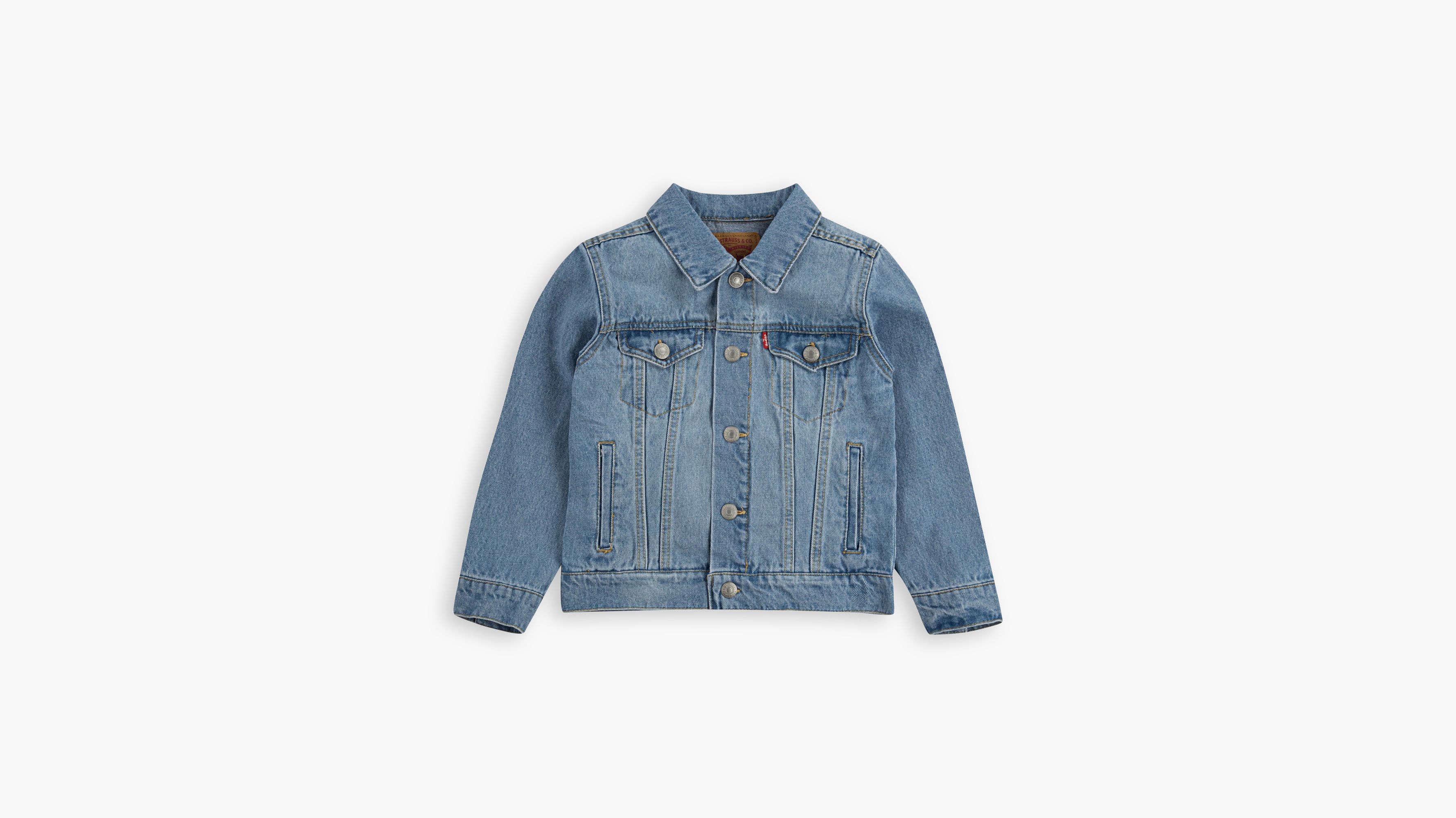 Levis denim jacket kids on sale