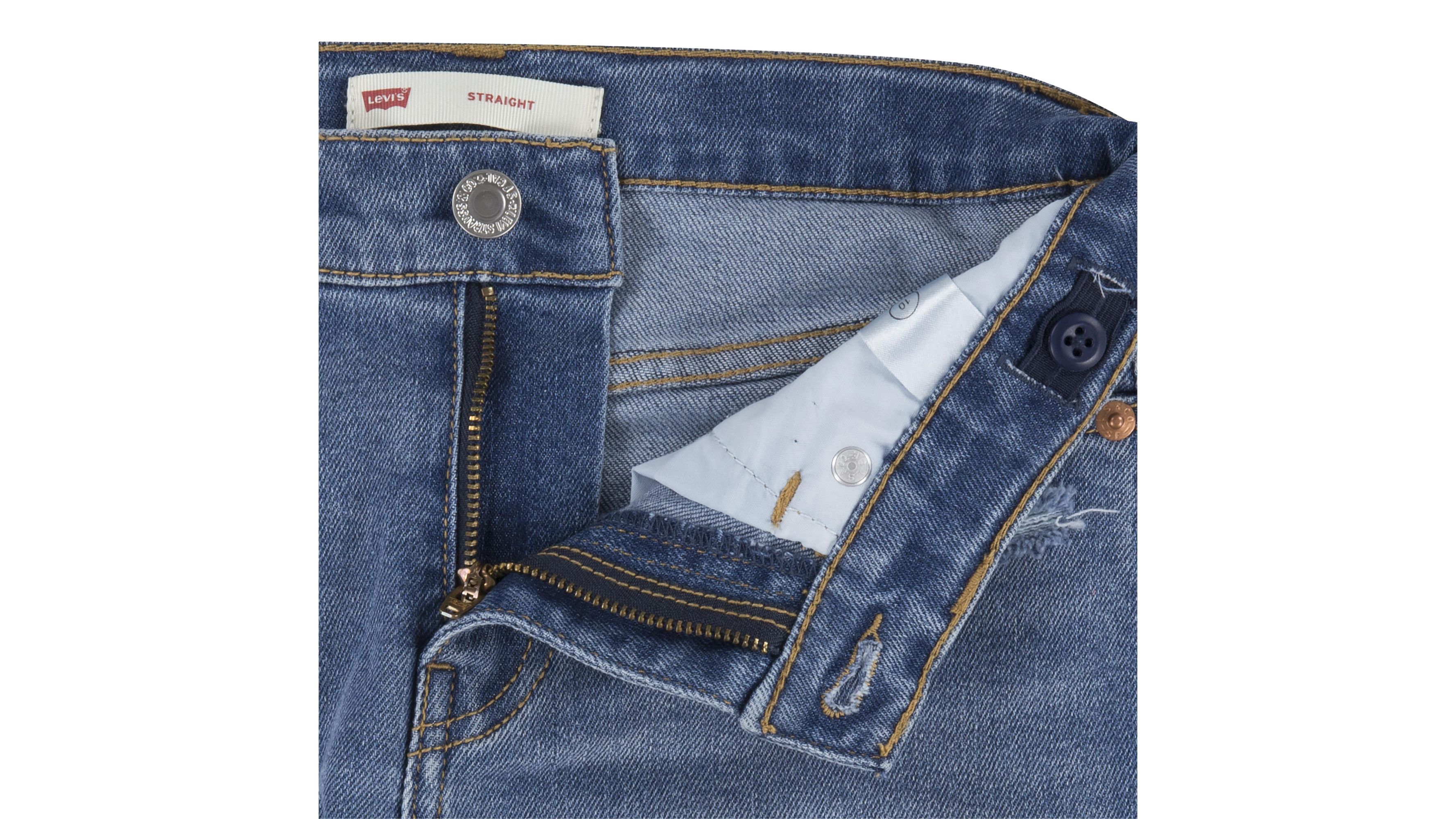 Jean taille haute droit Grande fille 7‑16 6