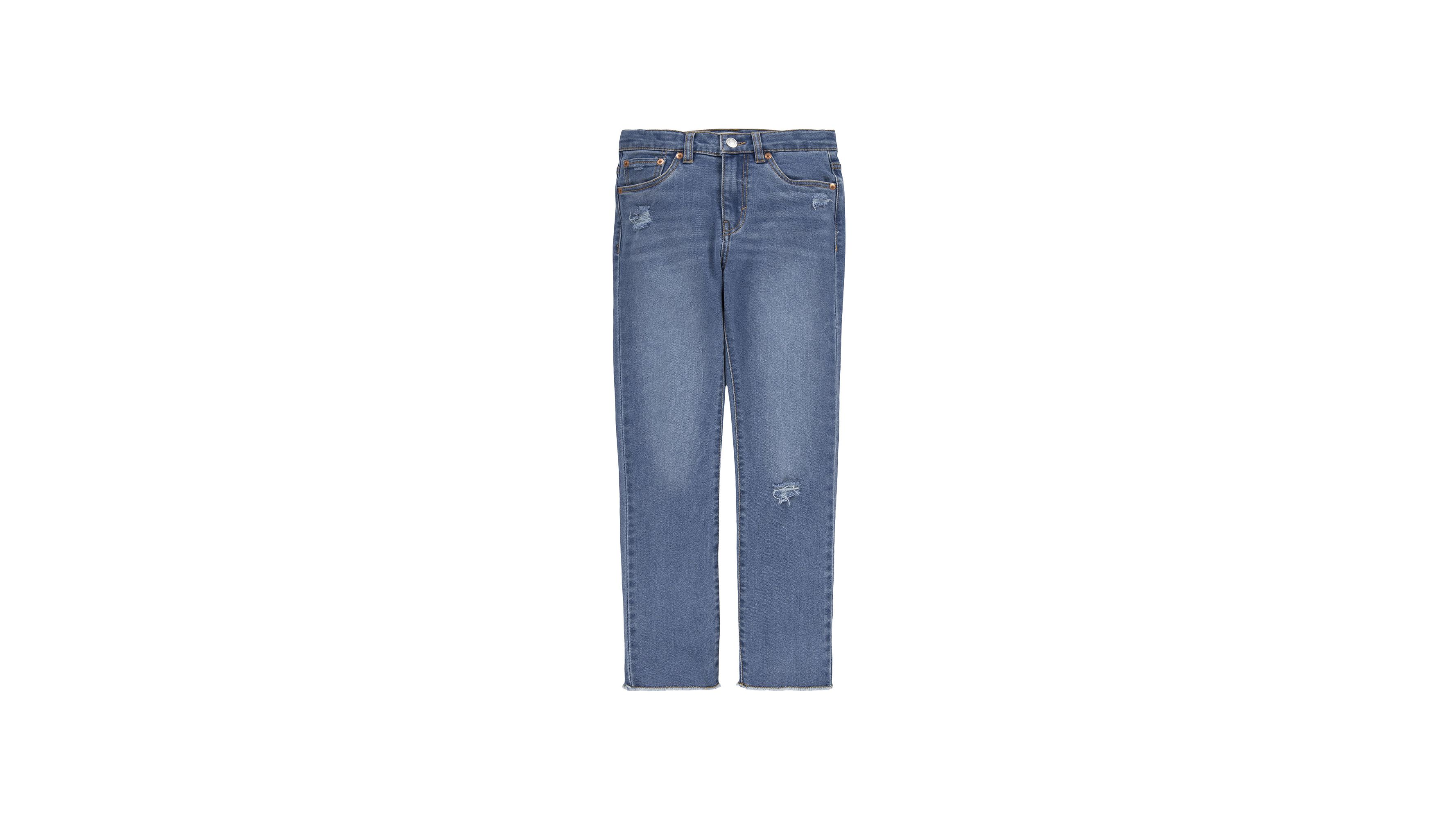 High Rise Straight Jeans Big Girls 7-16