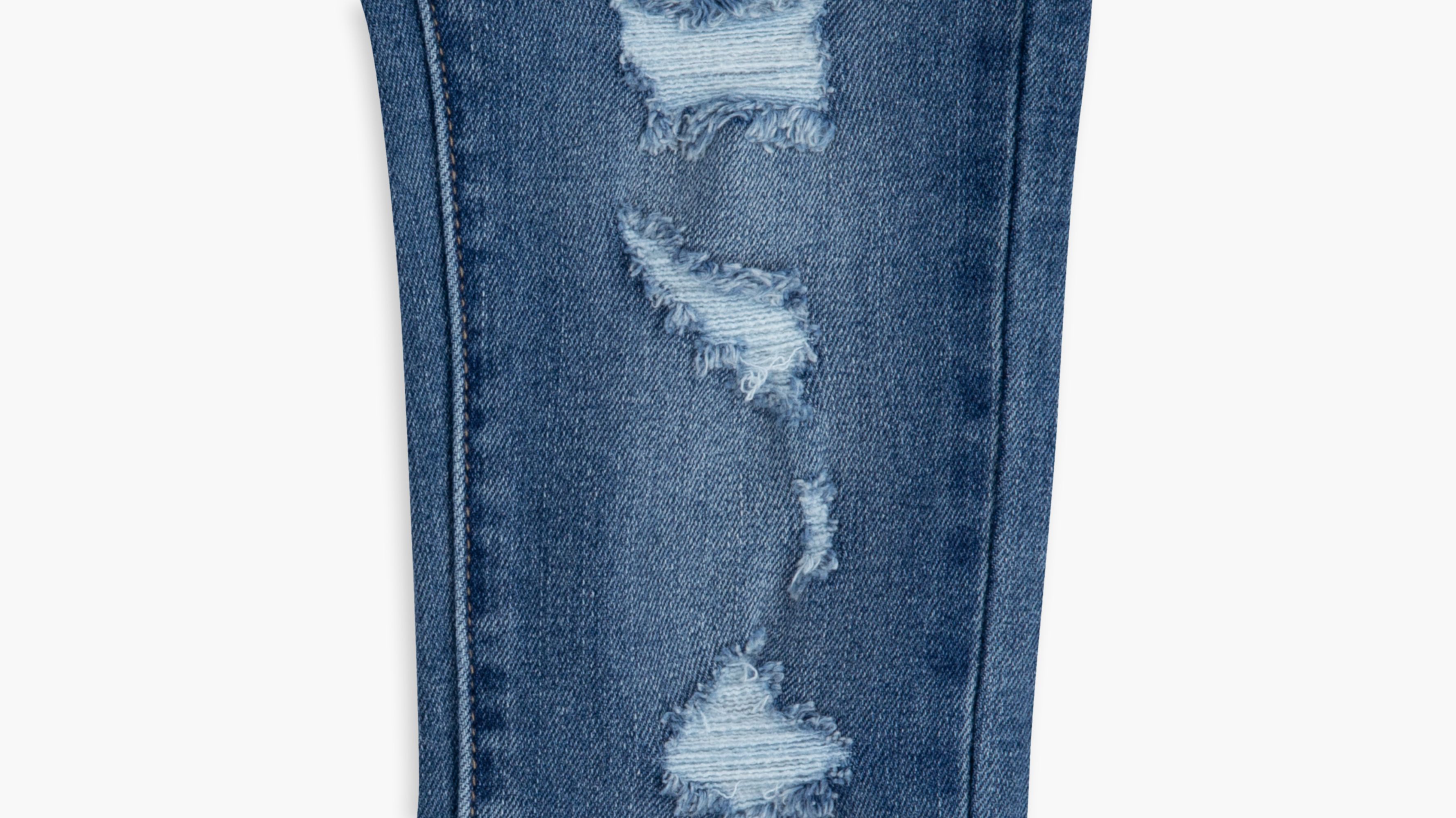 720 Jean taille haute super filiforme Grande fille 7‑16 6