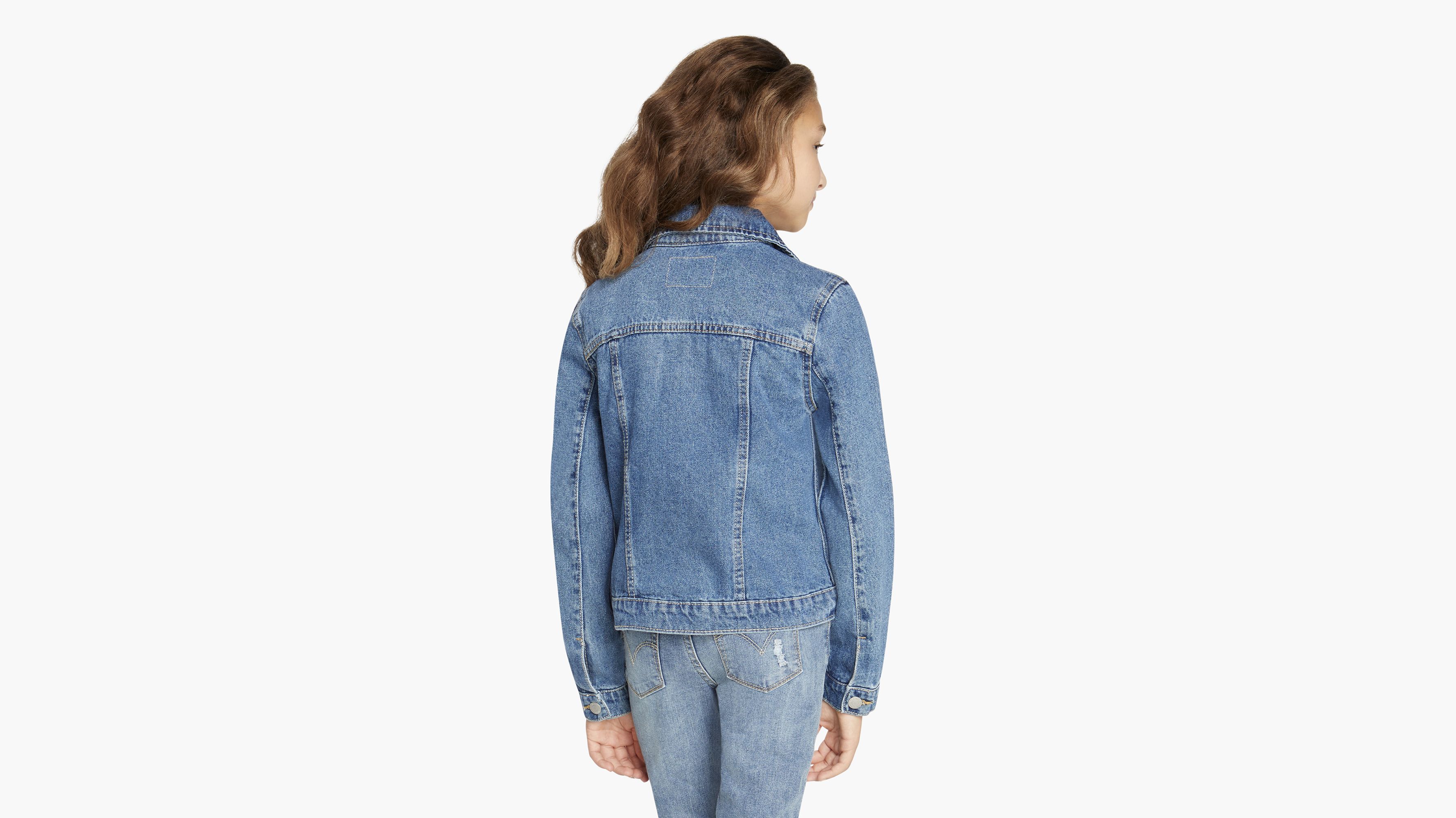 Trucker Jacket Big Girls S-XL