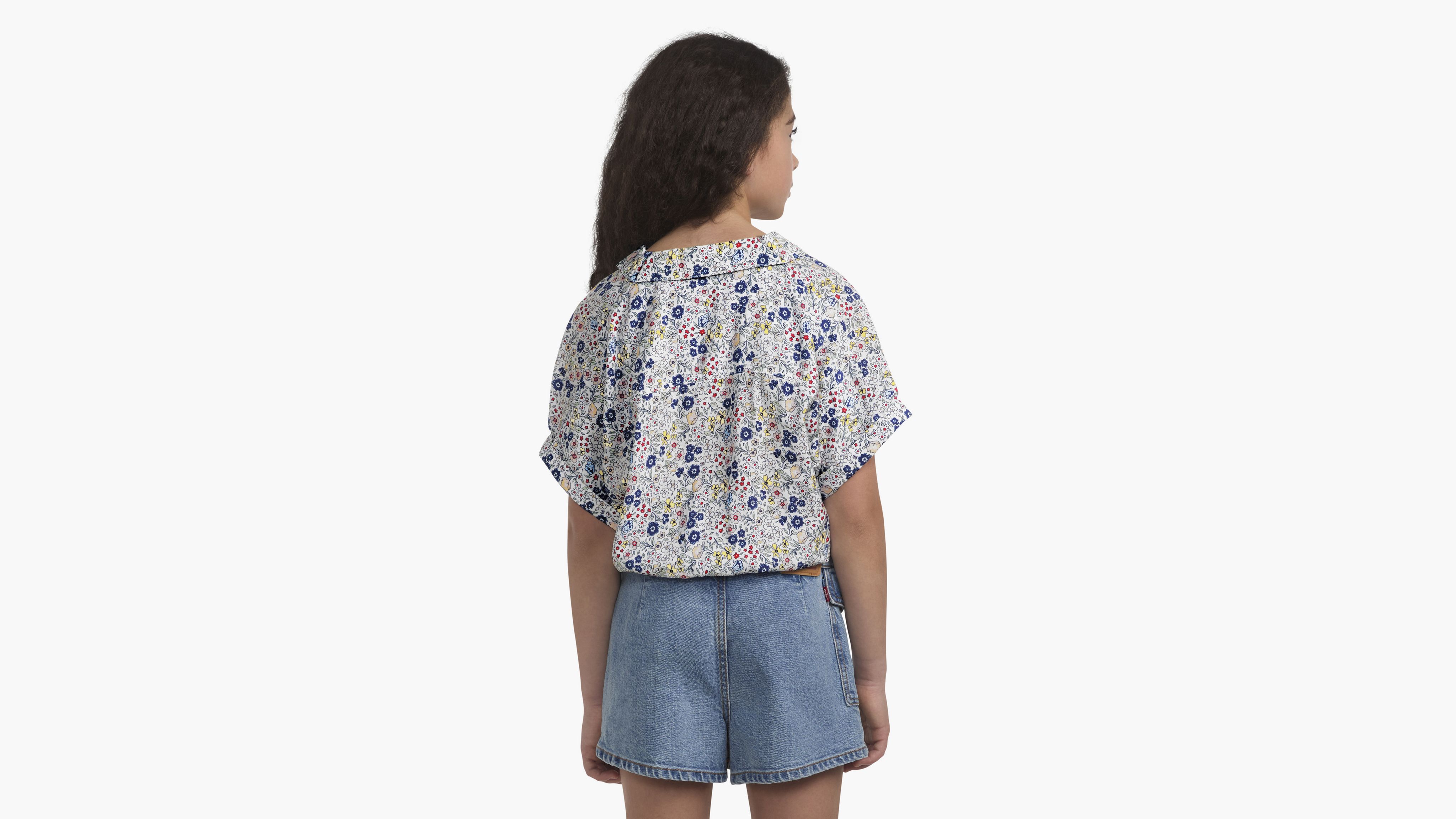 Levi's® Floral Twist Button Up Top 3