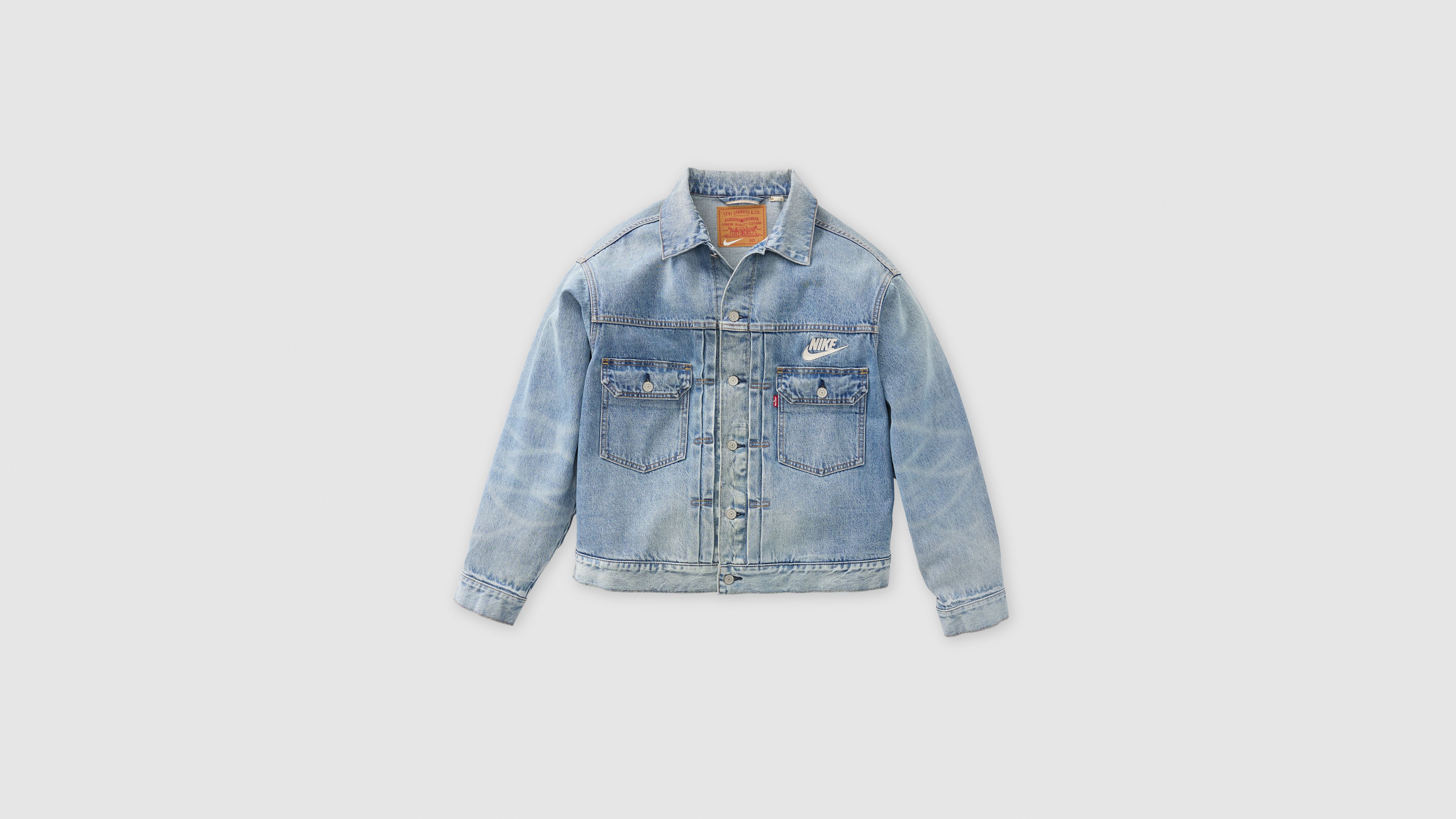 Levi's x NIKE トラッカージャケット Levi's® X Nike Trucker Jacke - Blau | Levi's® DE