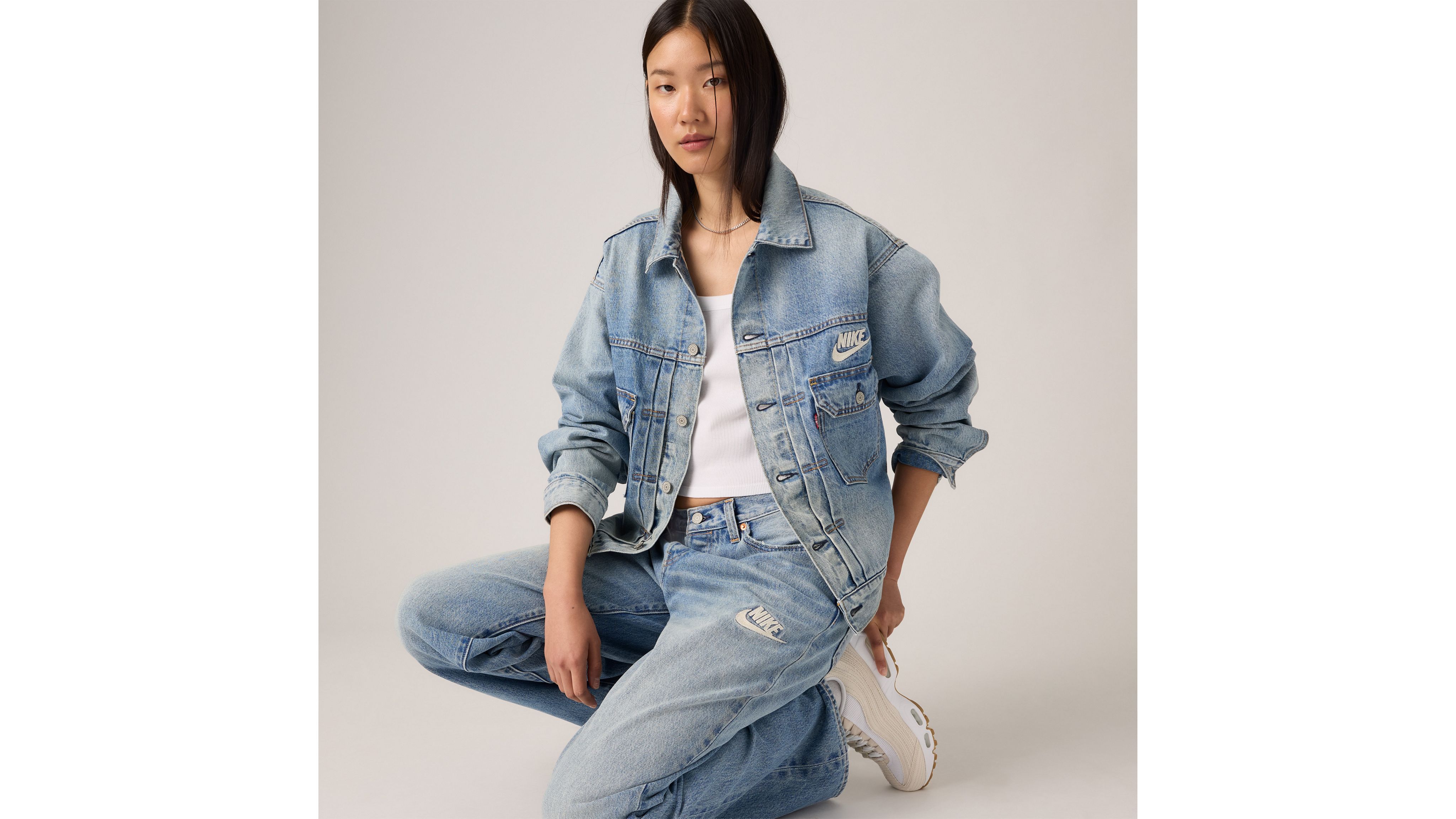 Levi's® X Nike Baggy Jeans - Medium Wash | Levi's® CA