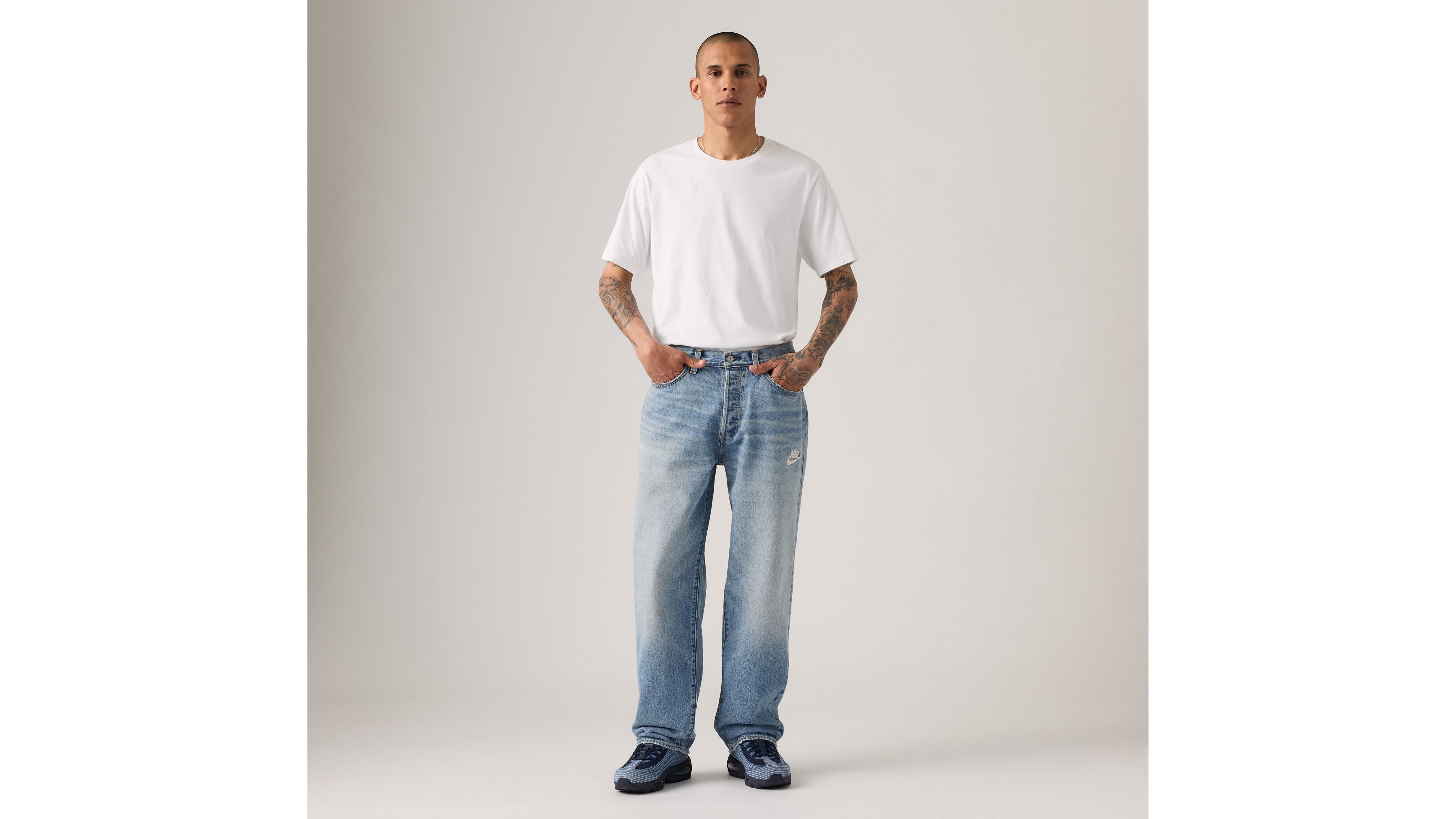 Levi's® X Nike Baggy Jeans - Medium Wash | Levi's® CA