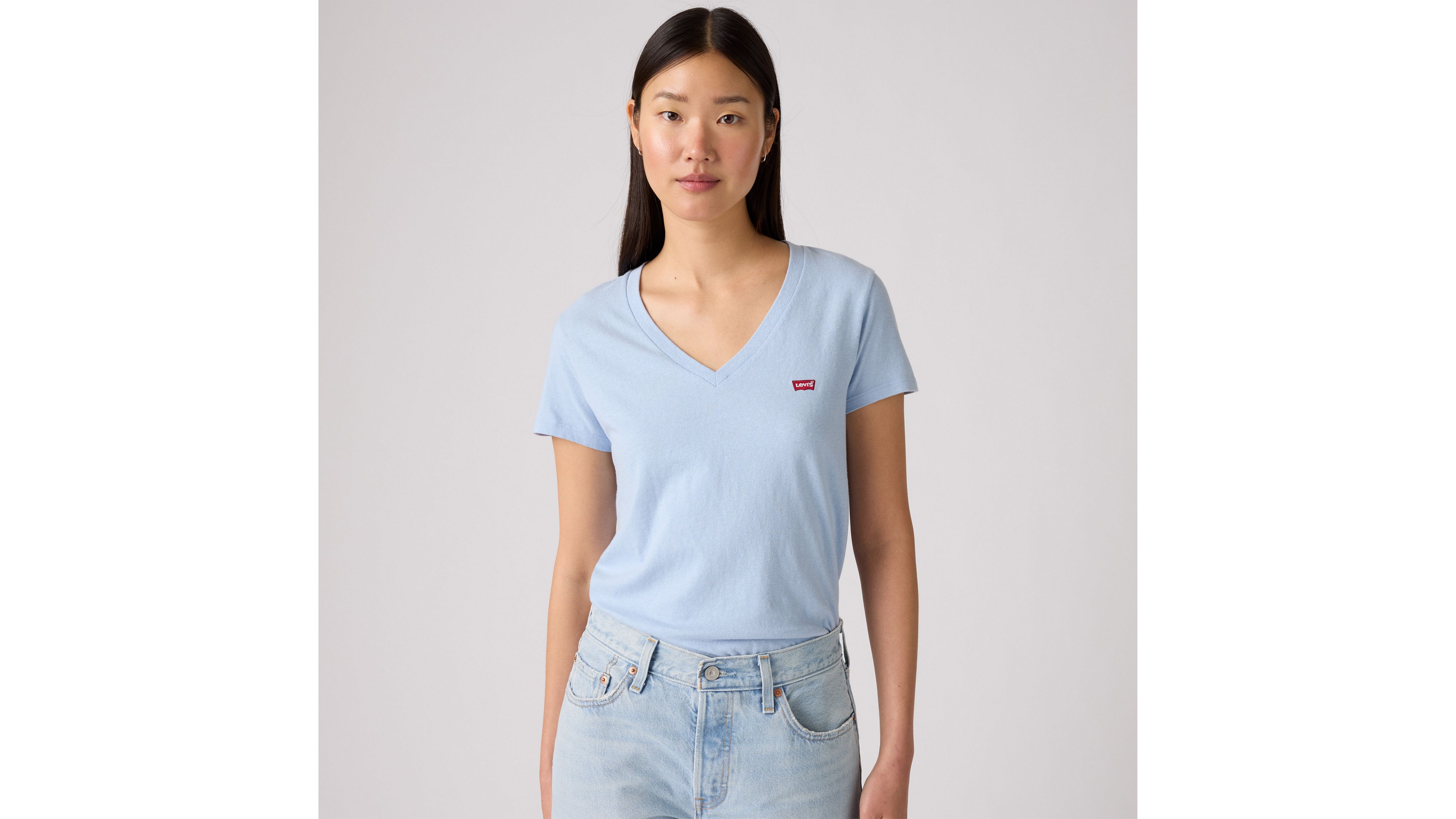 Perfect V-Neck Tee 1