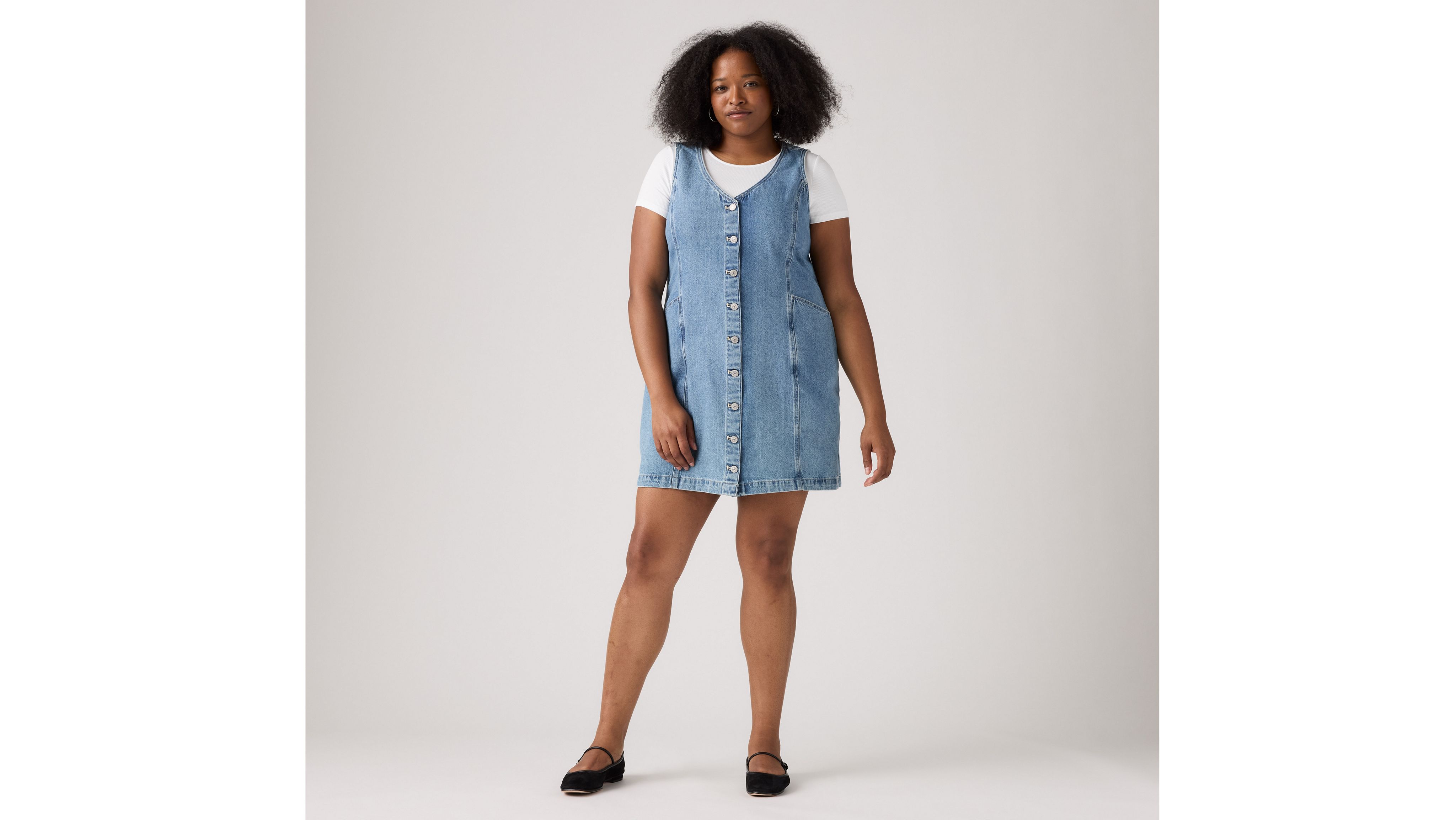 Vianna Vest Dress (Plus Size)