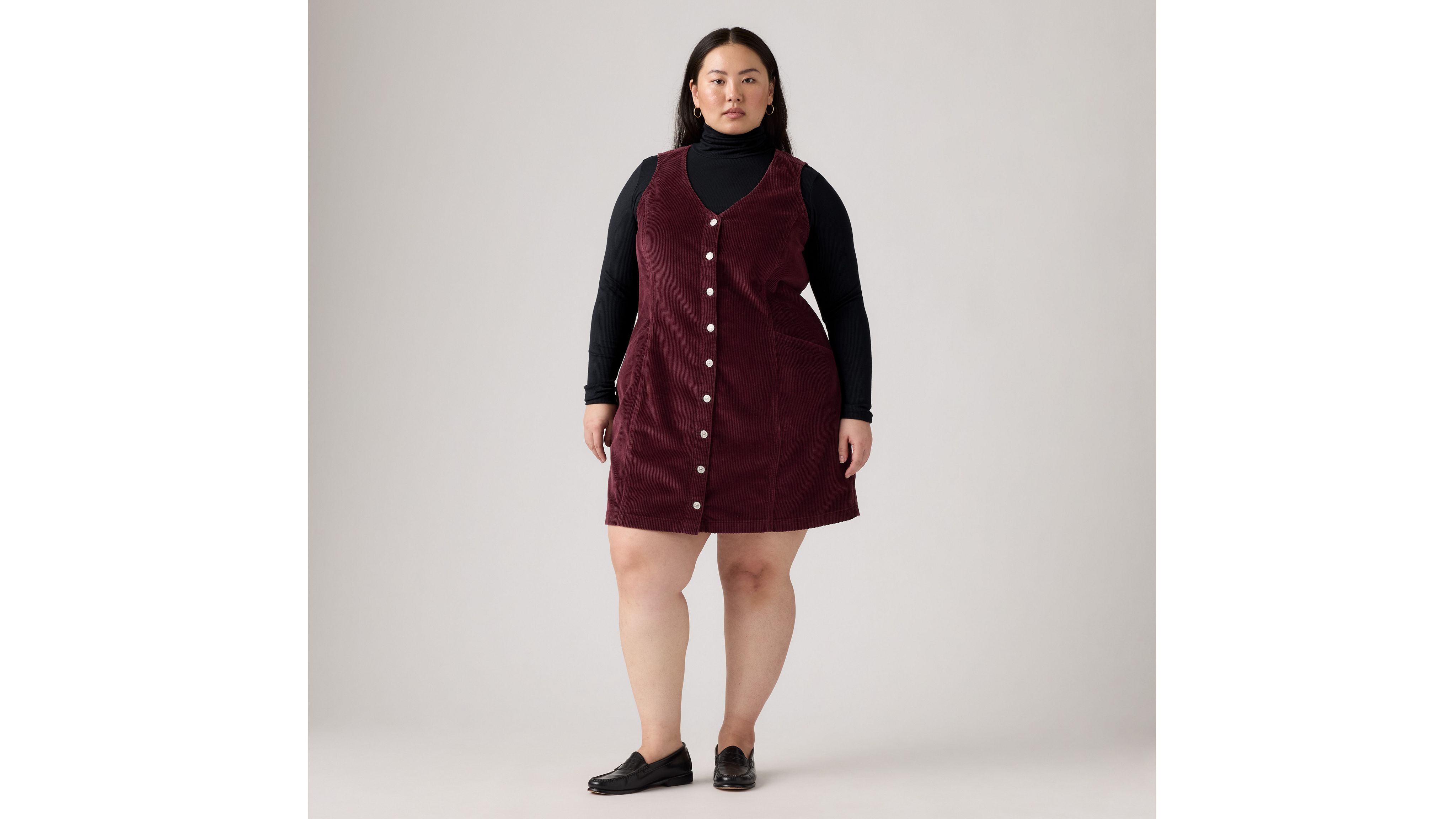 Levi's Vianna Vest Dress (plus Size) In Brown