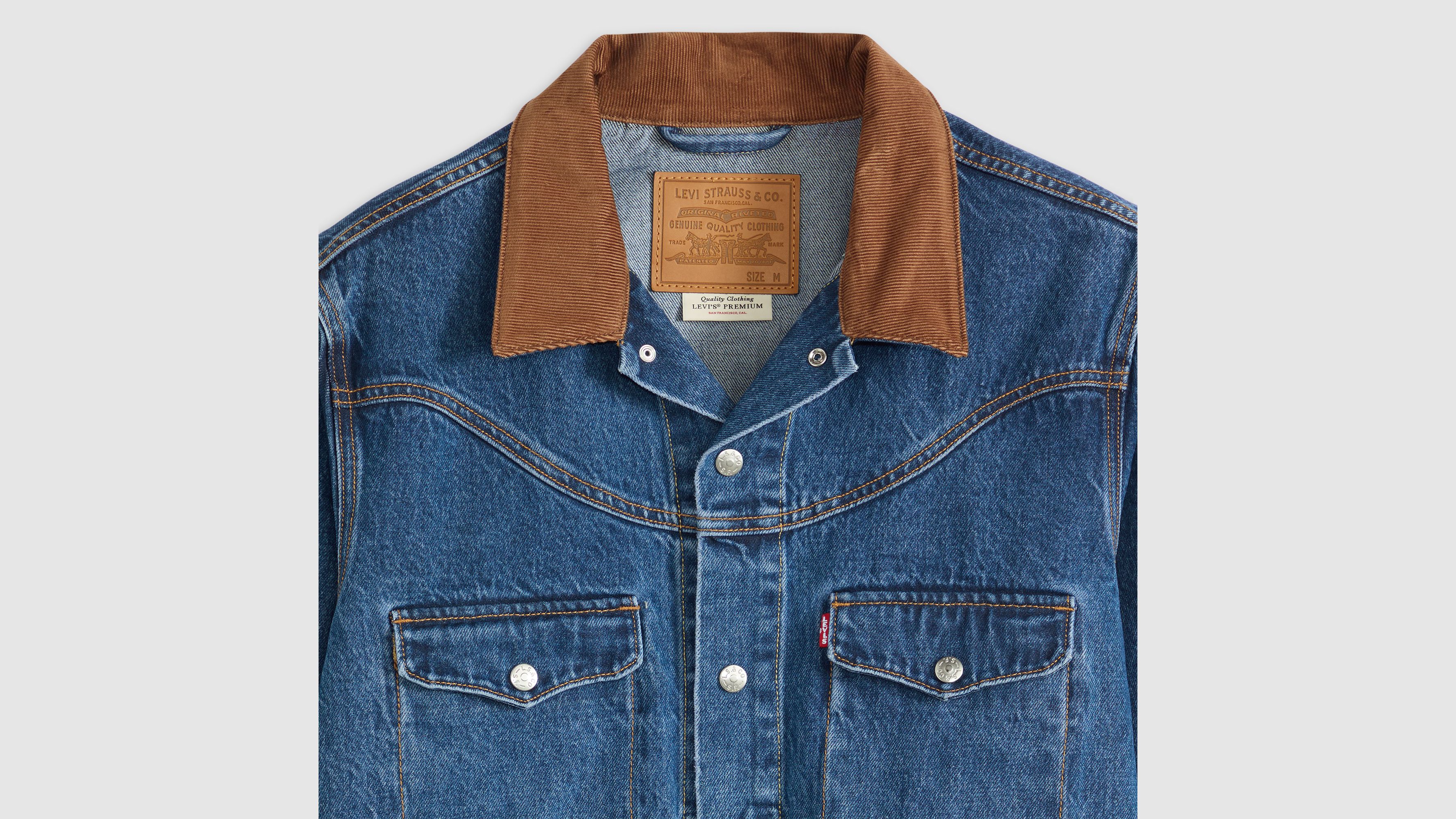50s Levi’s short horn denim jacket VTG 50s MENS L LEVIS SHORTHORN SAWTOOTH JEANS DENIM COWBOY