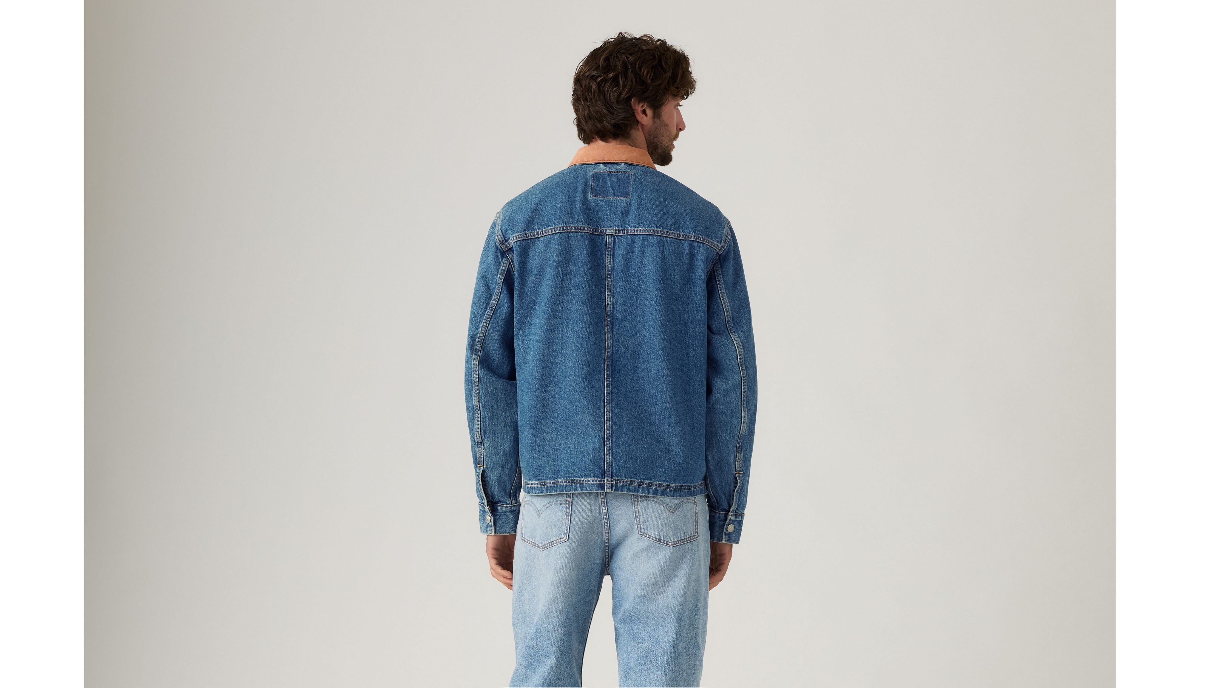 Levi's East Port Jacket In Blue