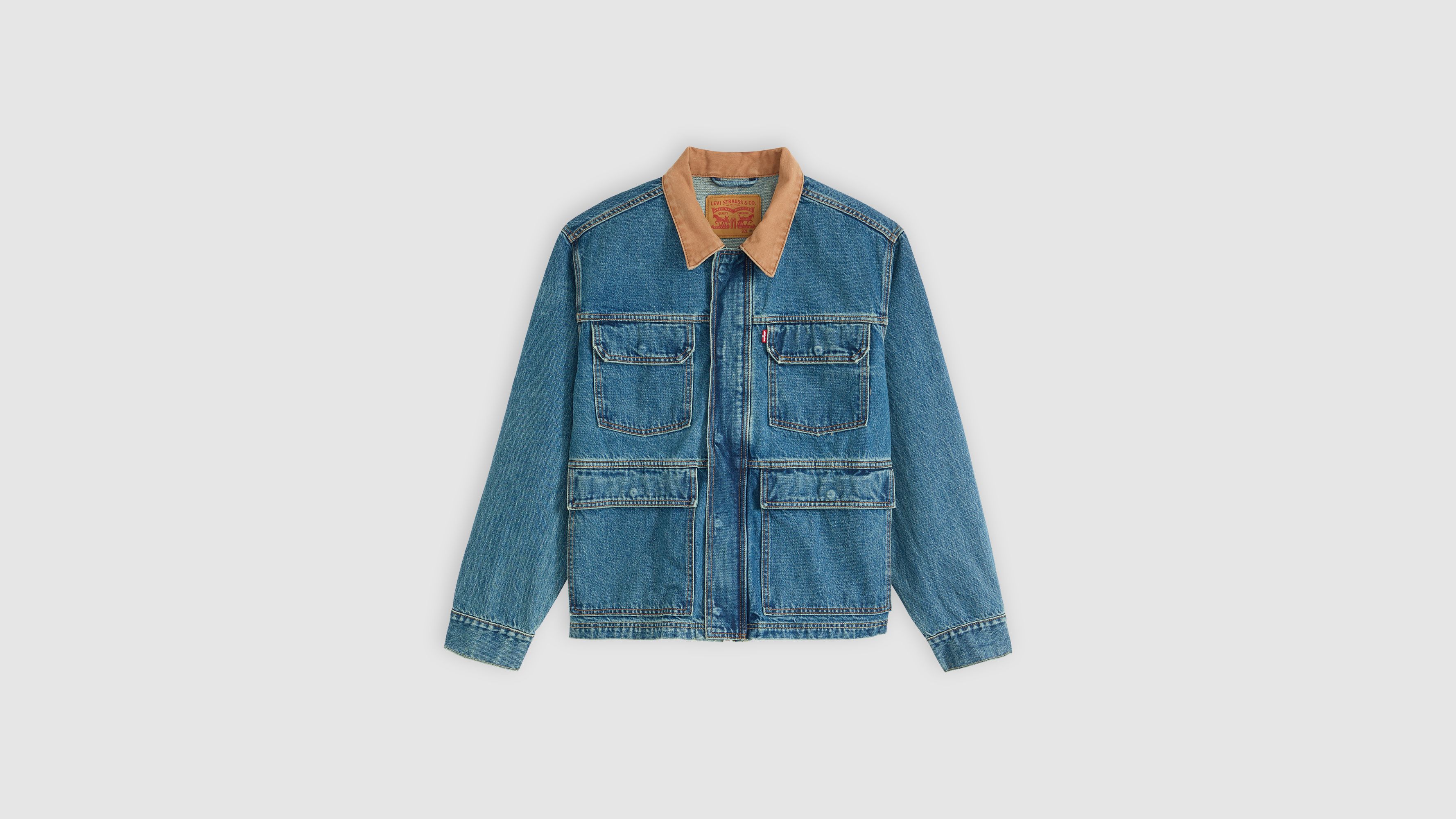 Levi's East Port Jacket In Blue