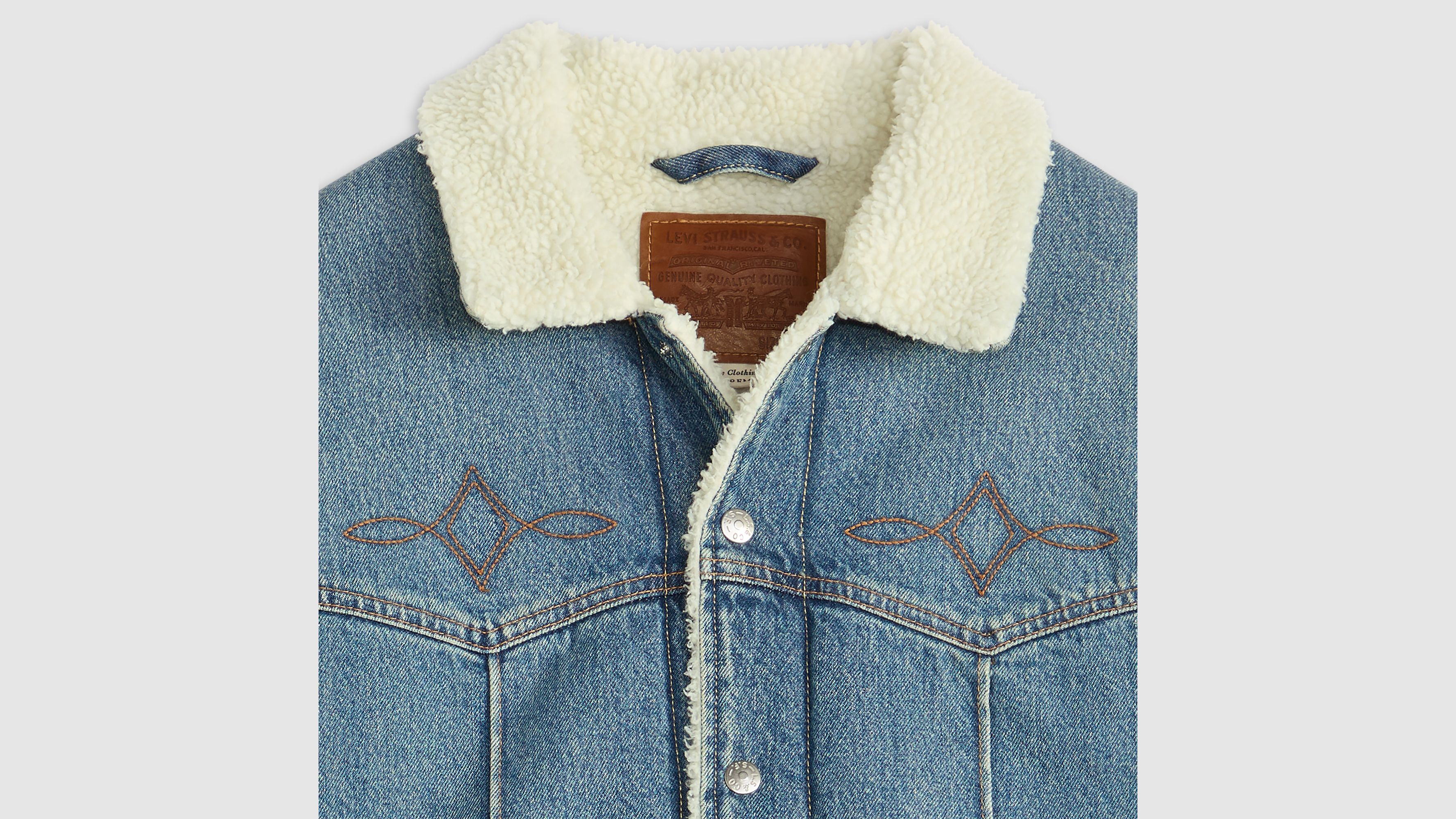 Western Sherpa Trucker Jacket 6