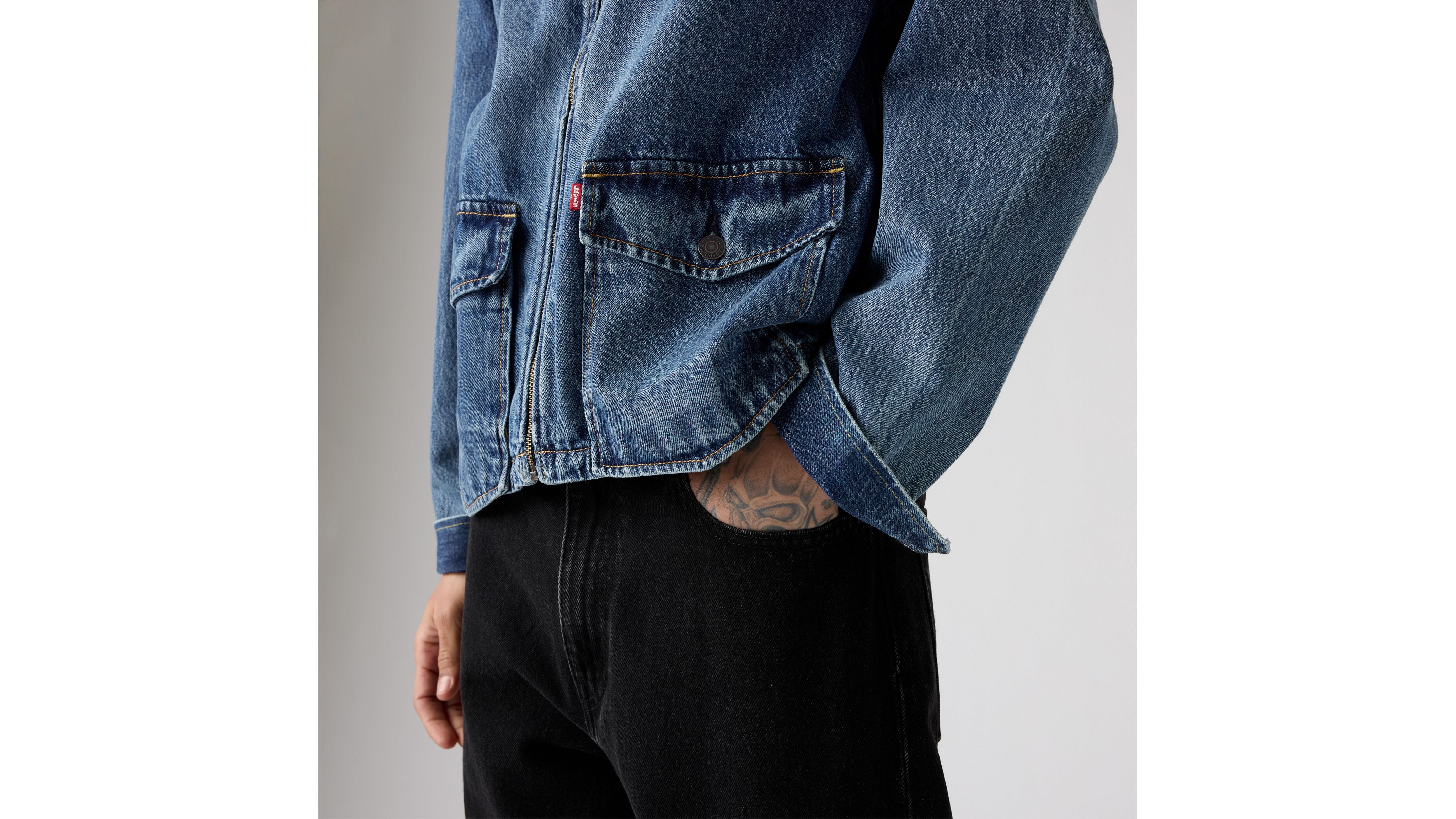 Highway Zip Trucker Jacket - Medium Wash | Levi's® US