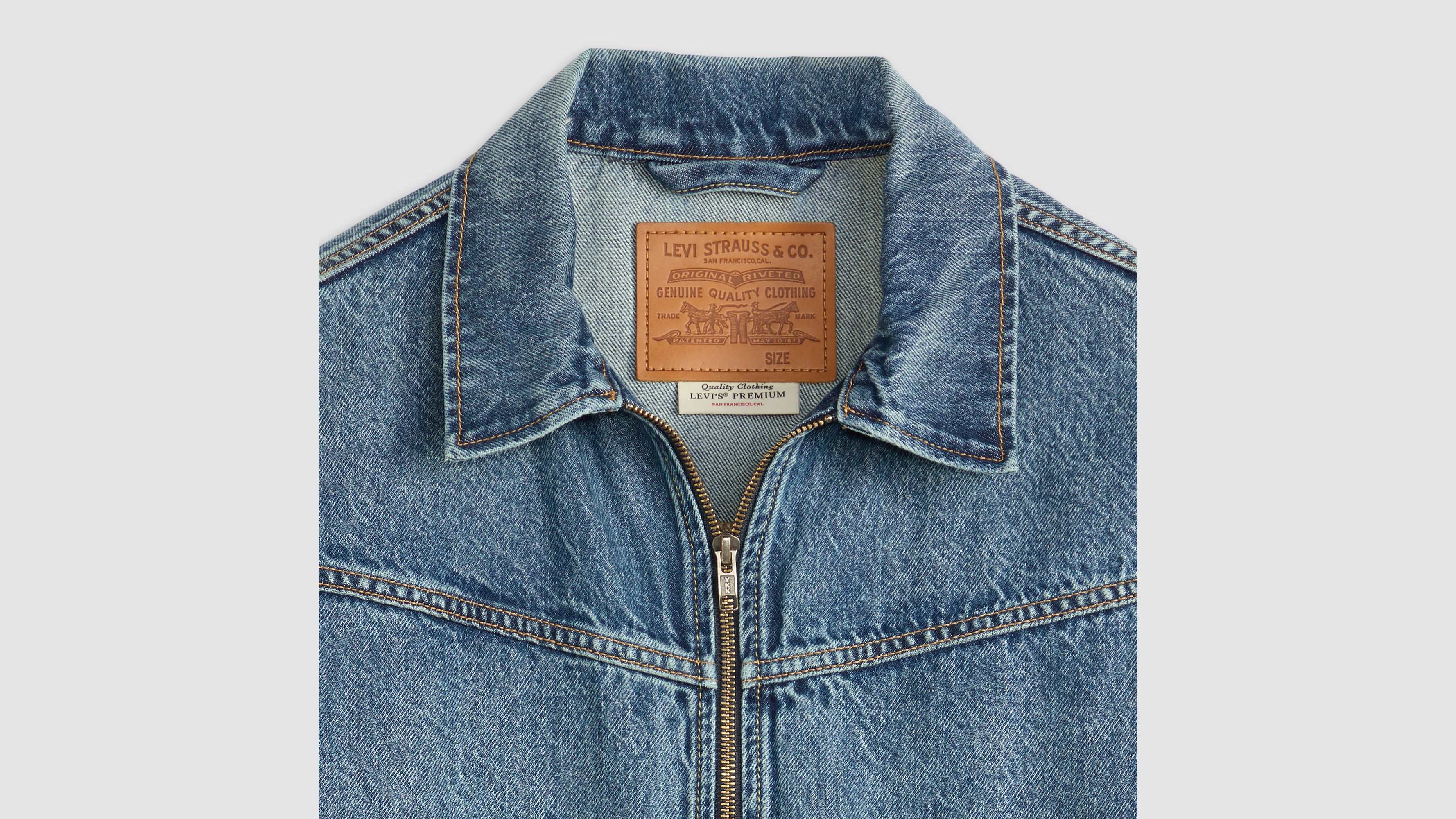 Highway Zip Trucker Jacket - Medium Wash | Levi's® US