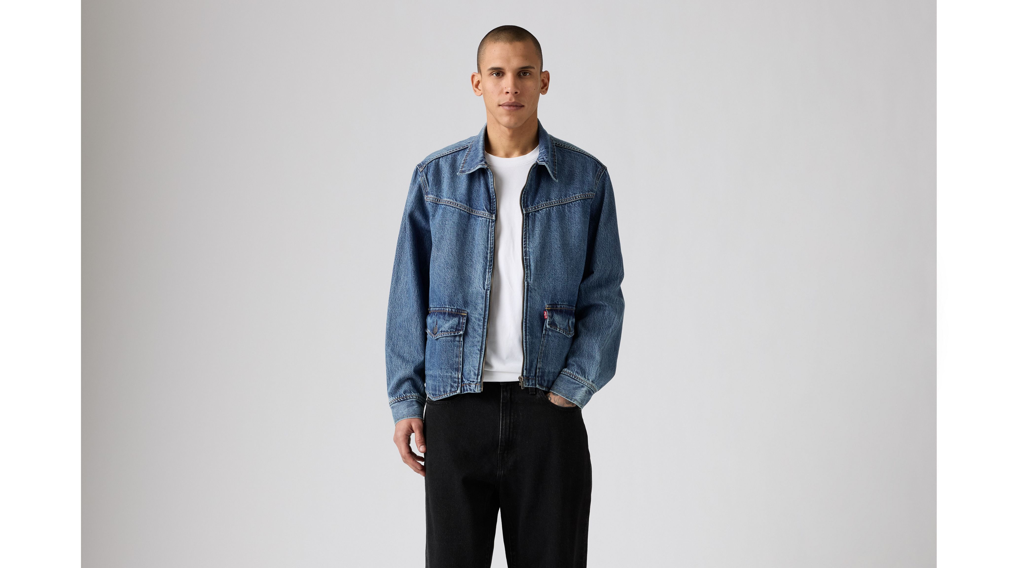 Highway Zip Trucker Jacket - Medium Wash | Levi's® US