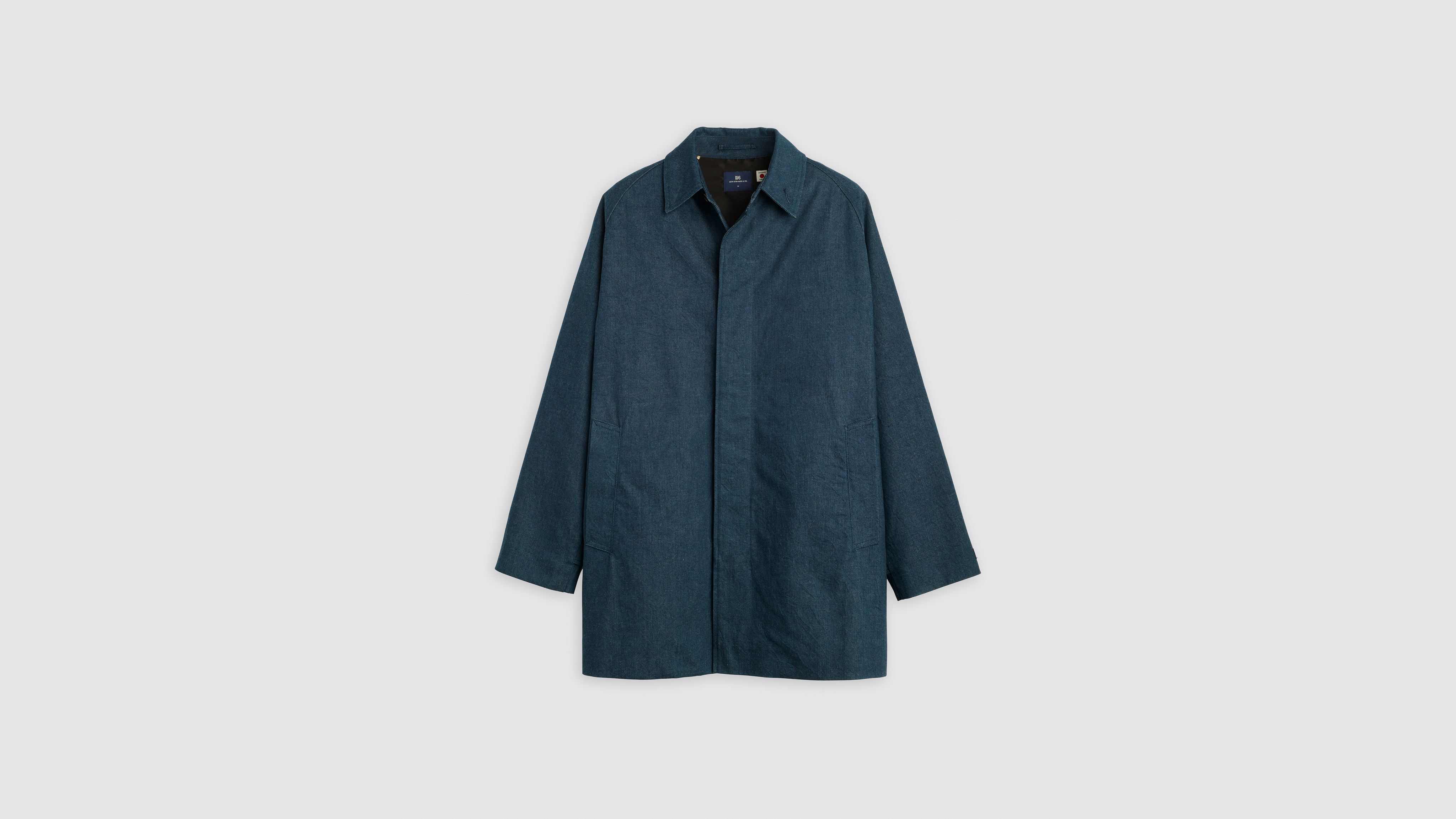 Denim Mac Coat 5