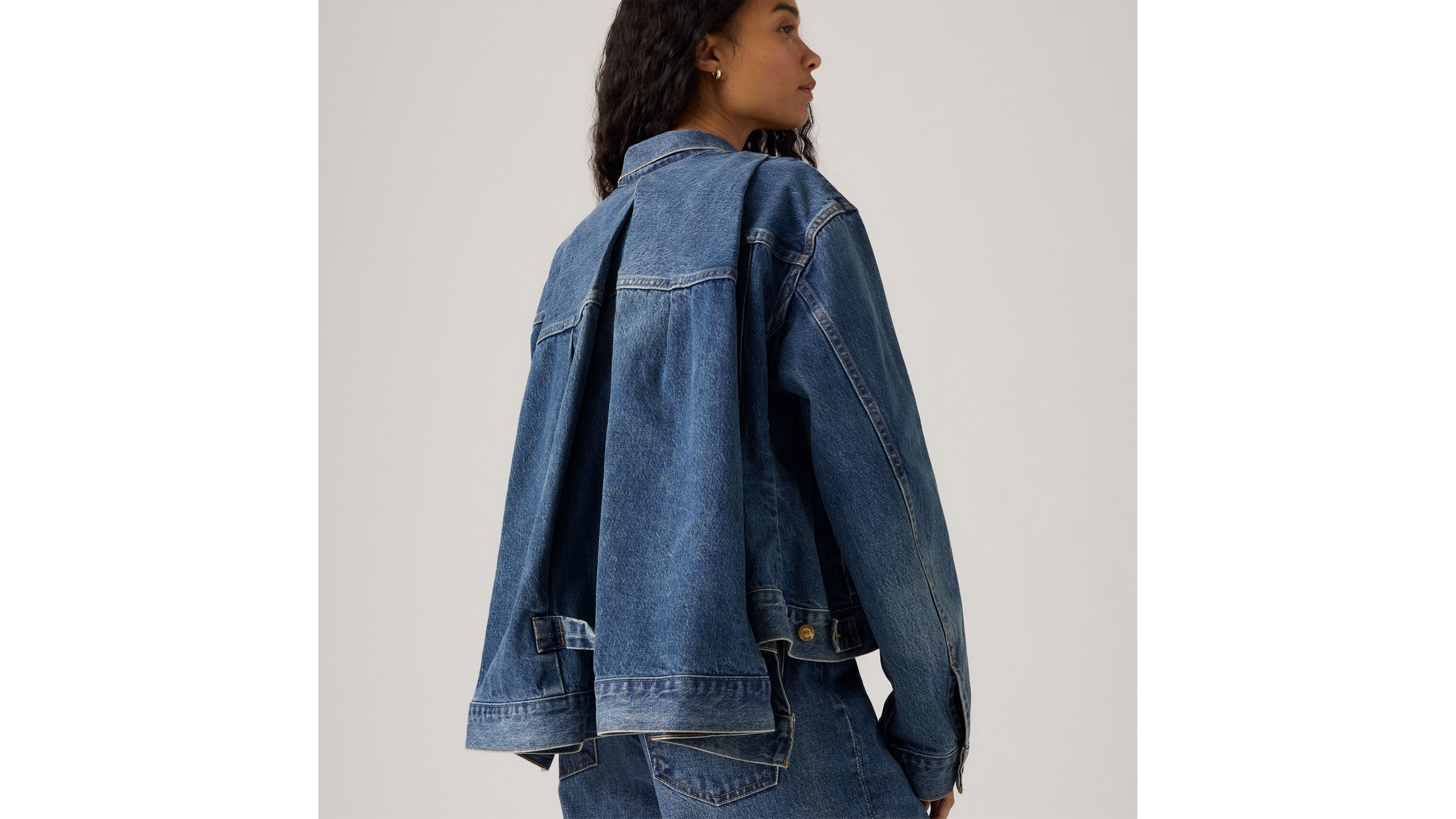 Levi's® X Sacai Women's Denim Jacket - Medium Wash | Levi's® US
