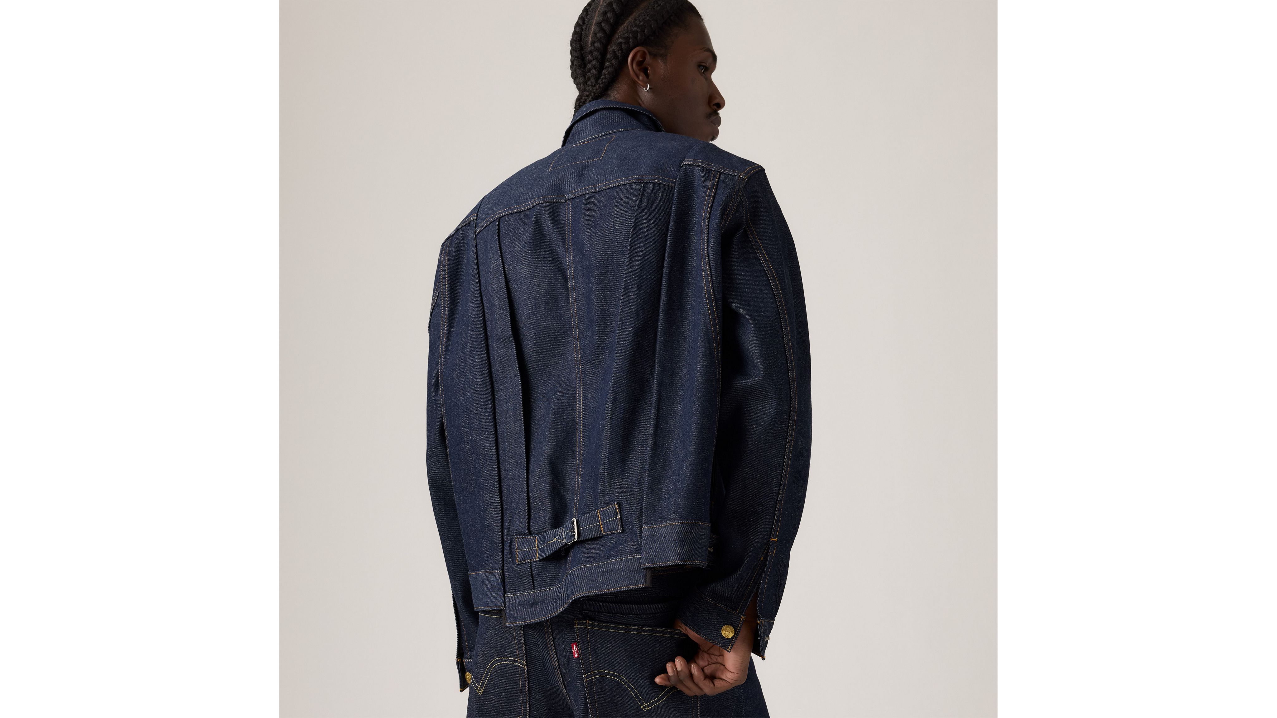 Levi's® X Sacai Men's Denim Jacket - Medium Wash | Levi's® US