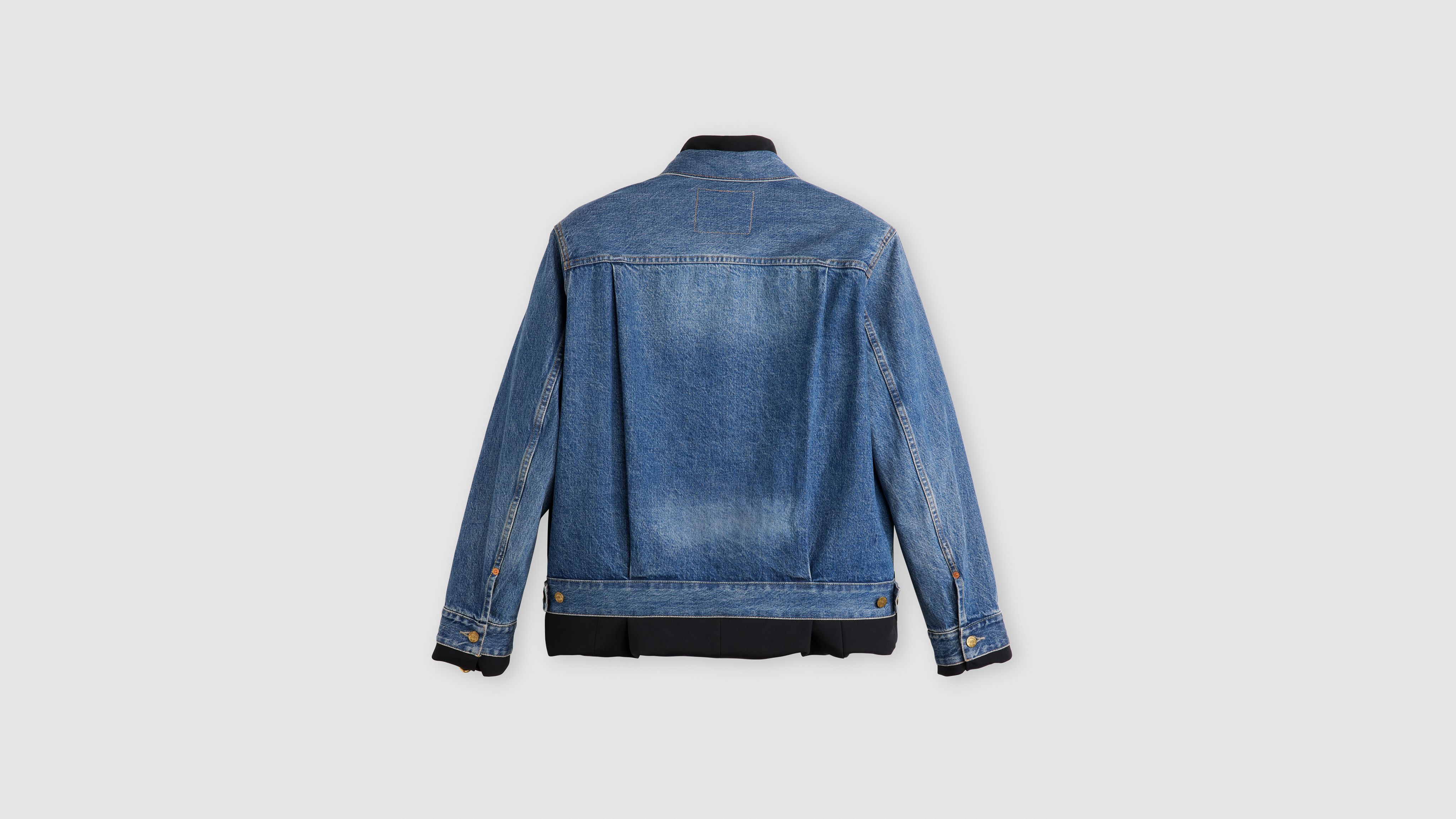 SACAI x Levi's® Men's Dark Wash Denim Trucker Jacket