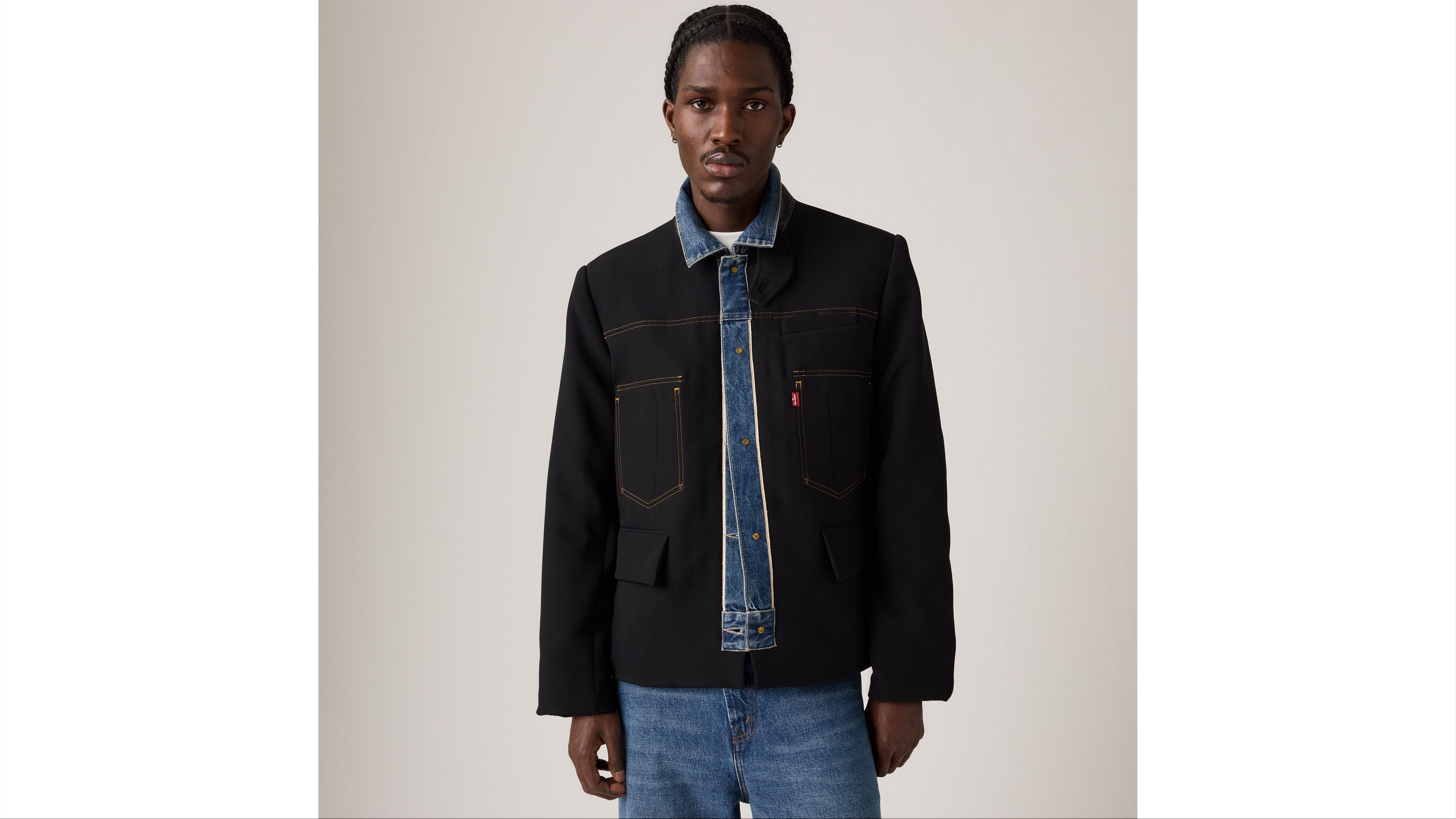Levi's® X Sacai Men's Denim X Metelasse Twill Reversible Blouson