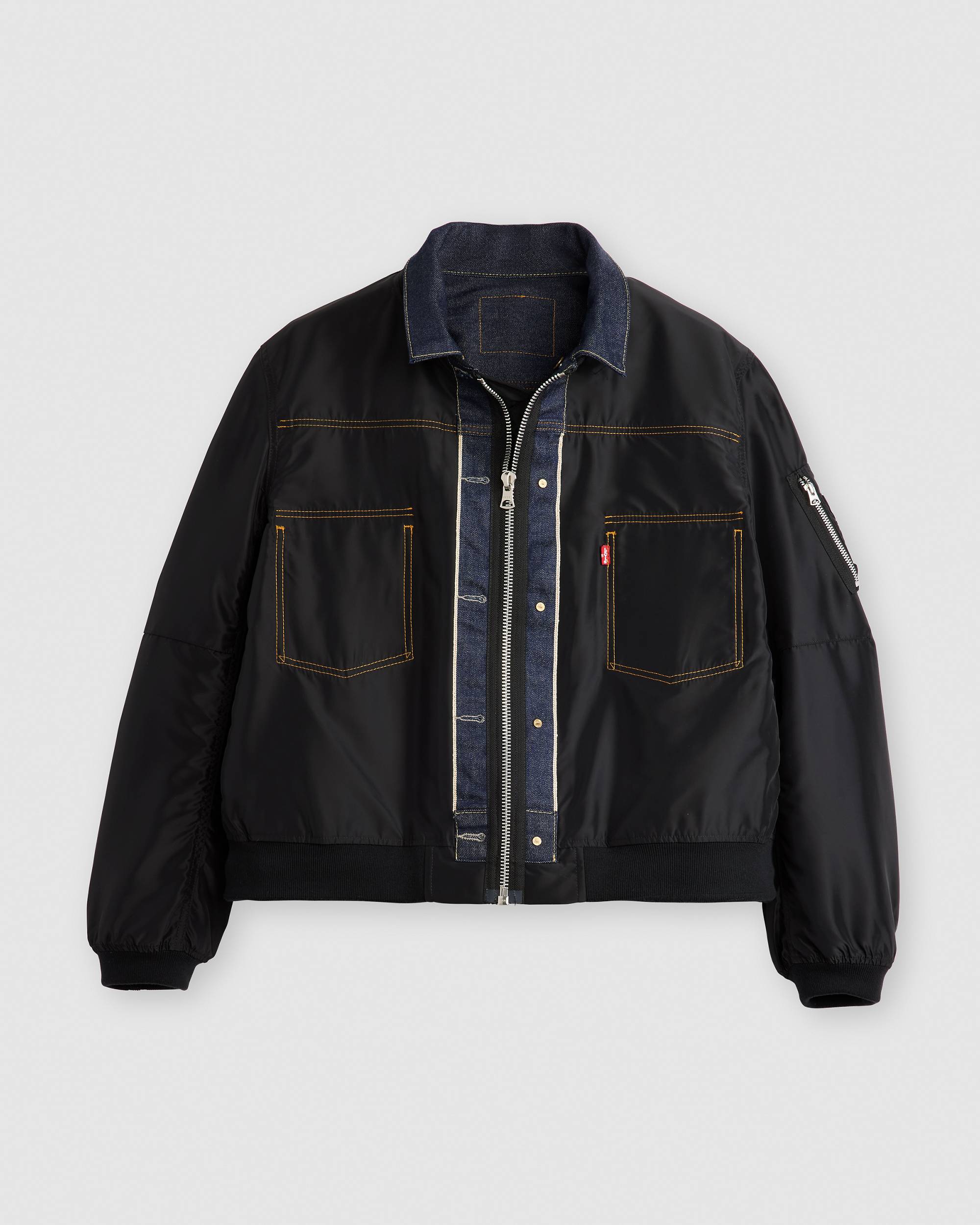 Levi's® X Sacai Men's Denim X Nylon Twill Reversible Blouson Levi's® X Sacai Men's Denim X Nylon Twill Reversible Blouson