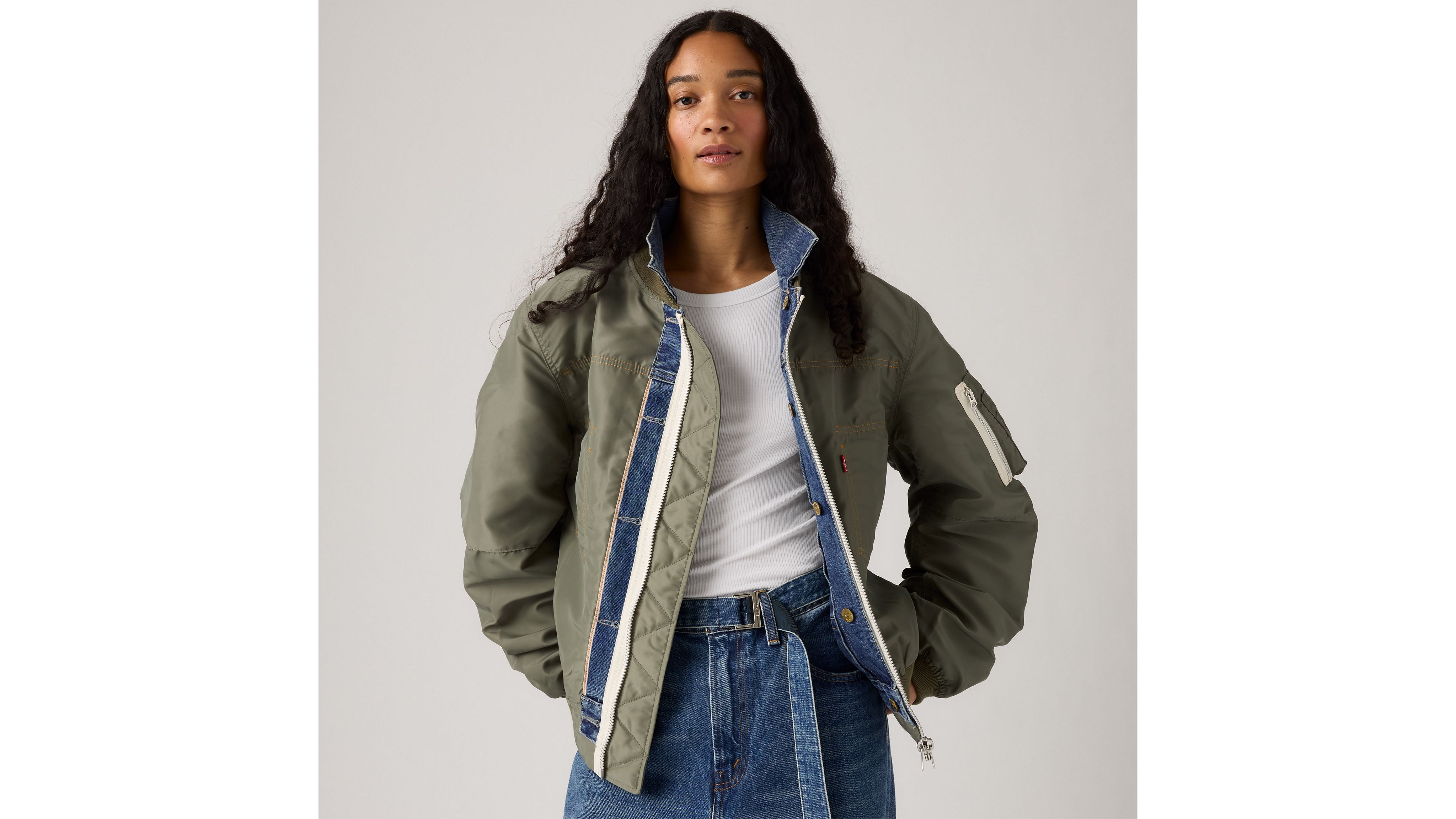 Levi's® X Sacai Men's Denim X Nylon Twill Reversible Blouson