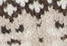 Mia Fairisle V2 C2 Taupe Heather Wool Blend - Neutral