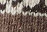 Blair Placed Geo Walnut - Neutral - Waverly Fairisle Zip Sweater