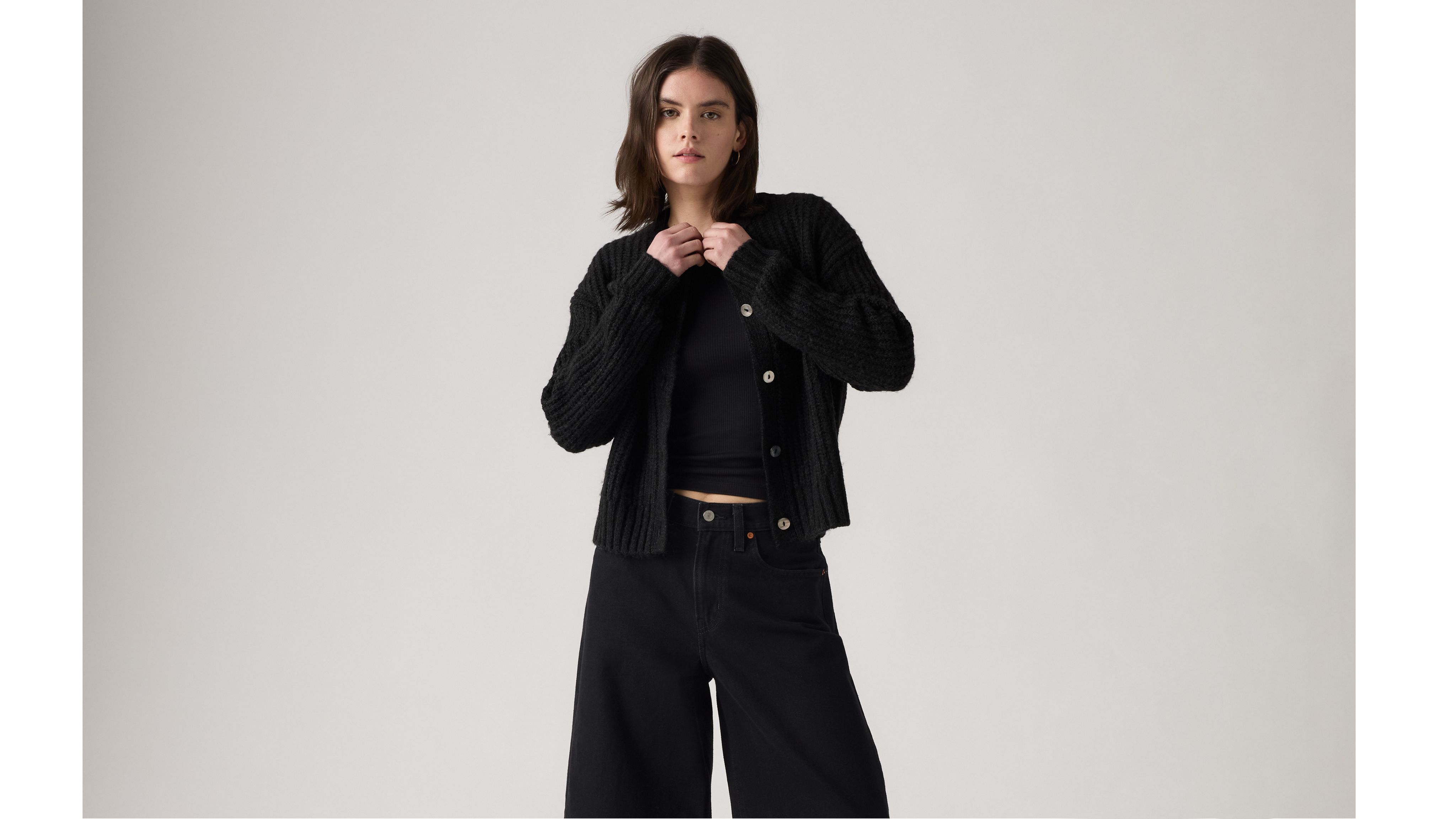 Cardigan Luna con bottoni di conchiglia 3