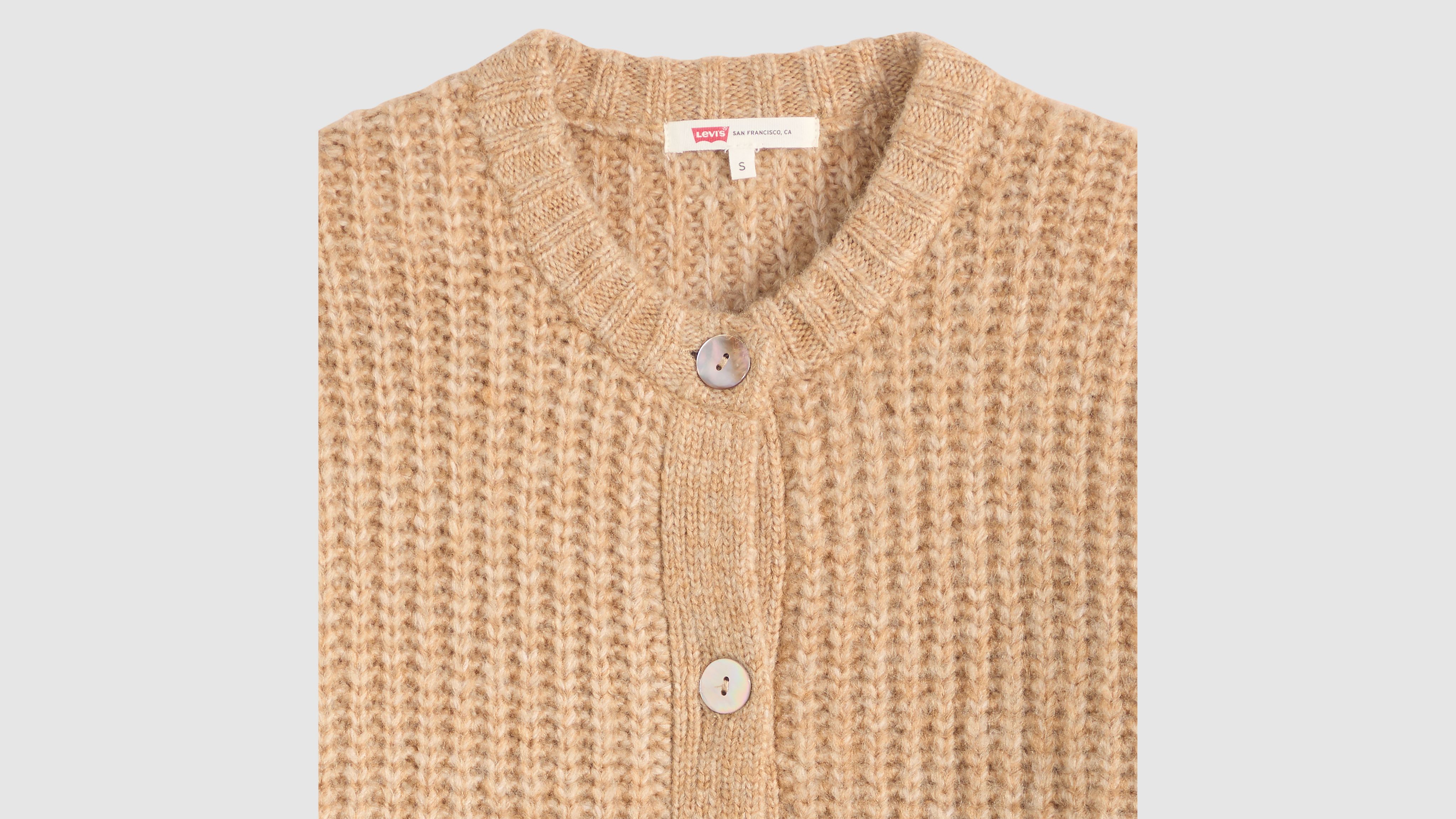 【ハーリップトゥ】Lyra Gold Button Cardigan Lyra Gold Button Cardigan