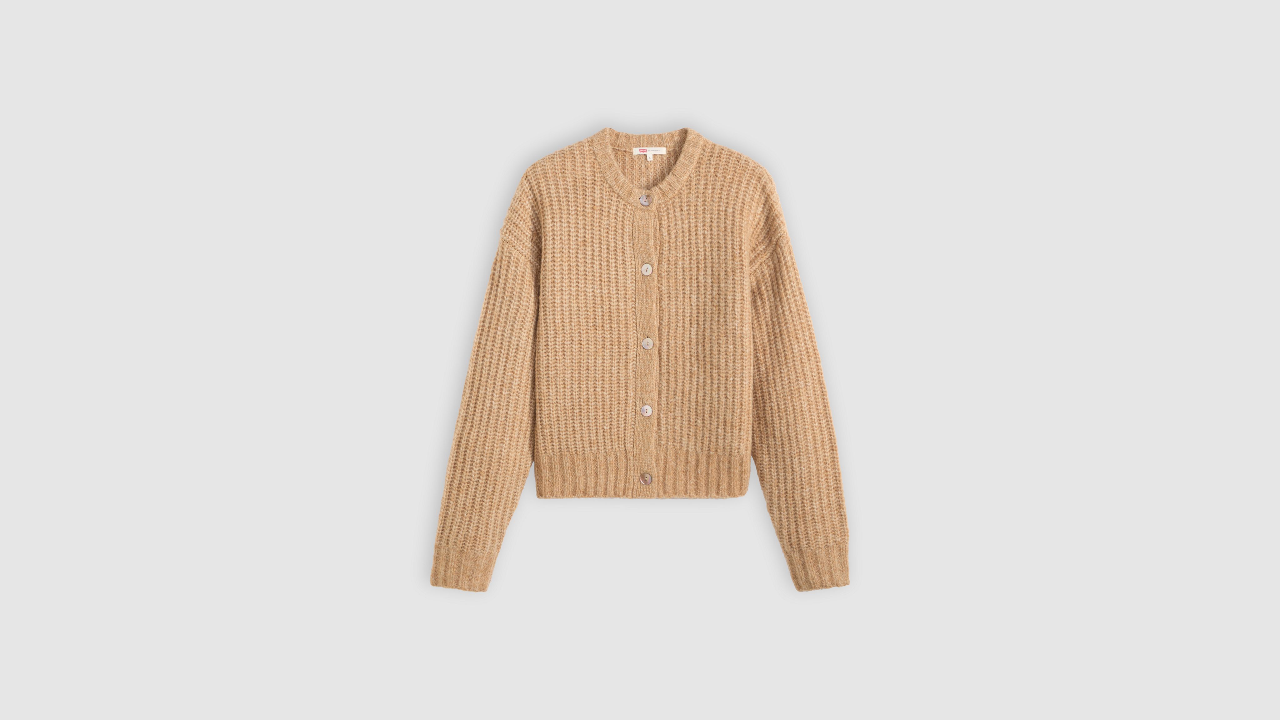 トップス FEATHER SHELL BUTTON CARDIGAN Luna Shell Button Cardigan - Neutral | Levi's® HU
