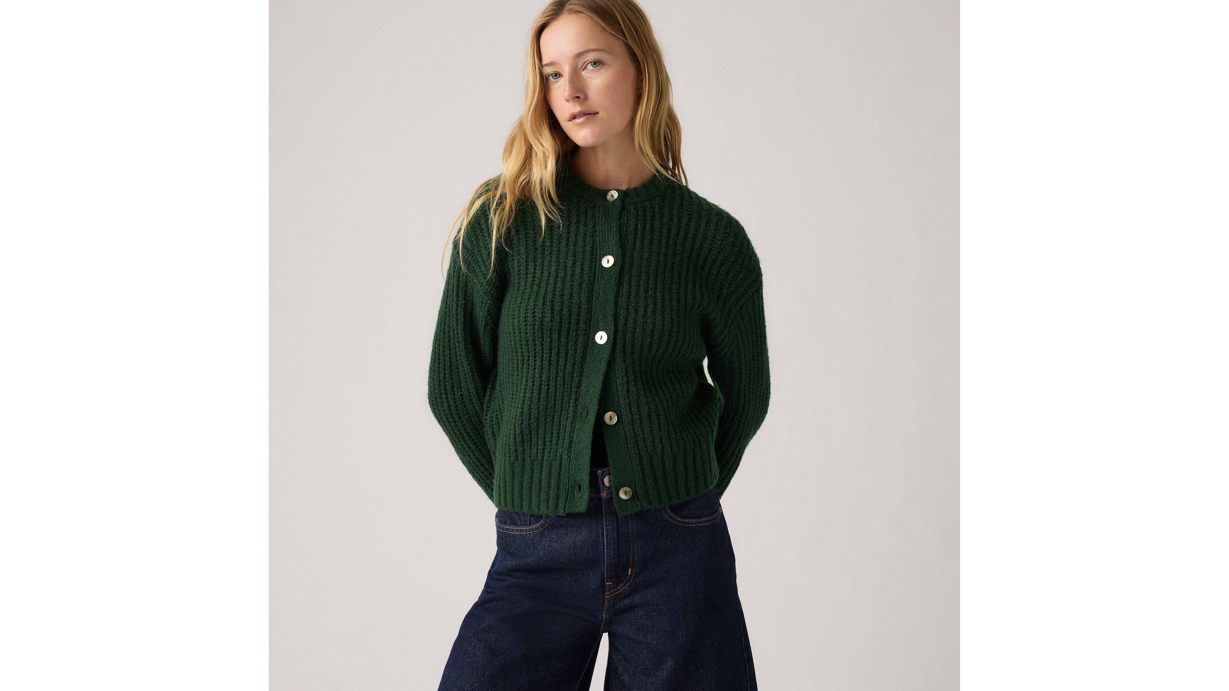 Luna Shell Button Cardigan 1