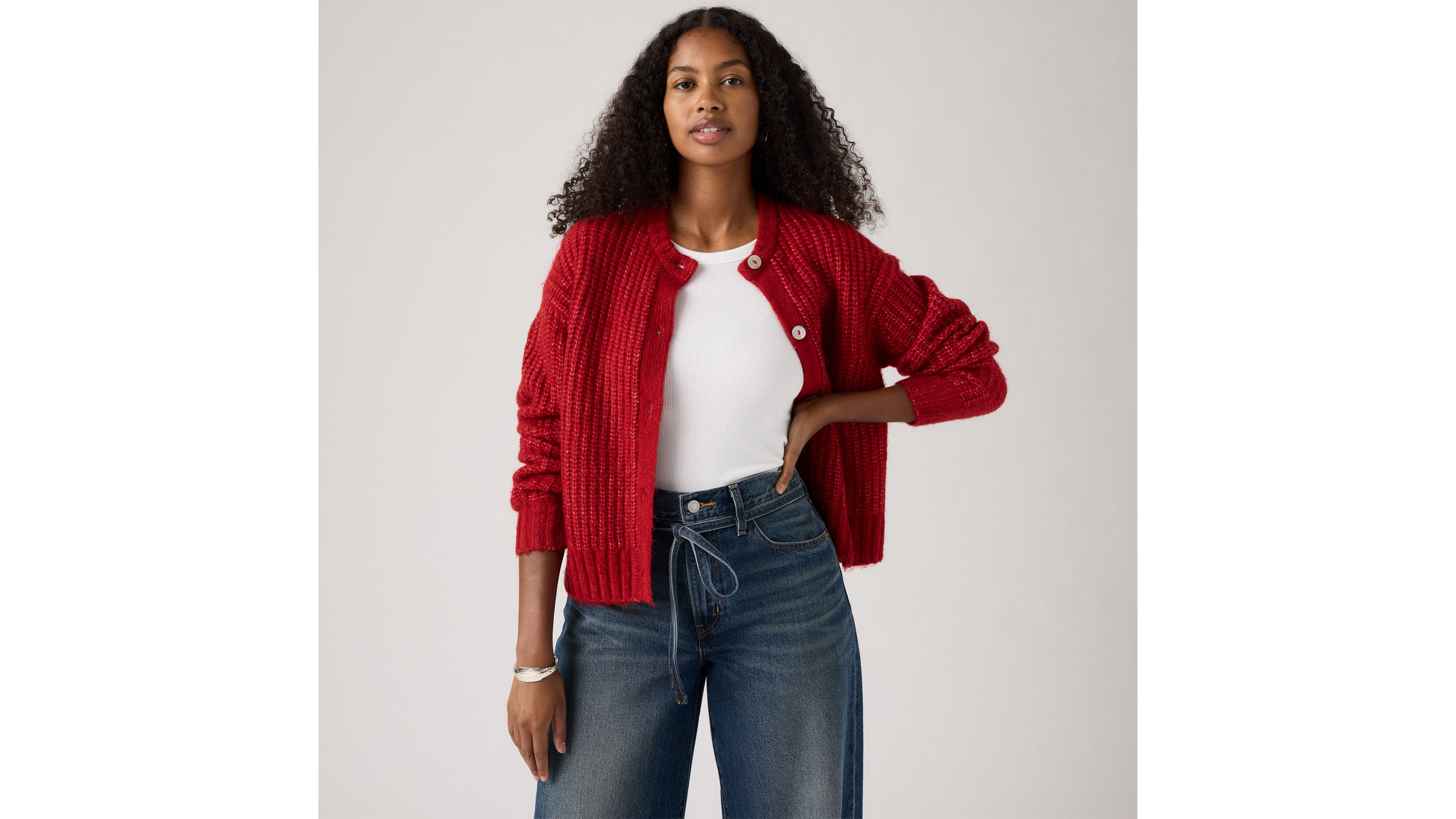 Luna Shell Button Cardigan 1