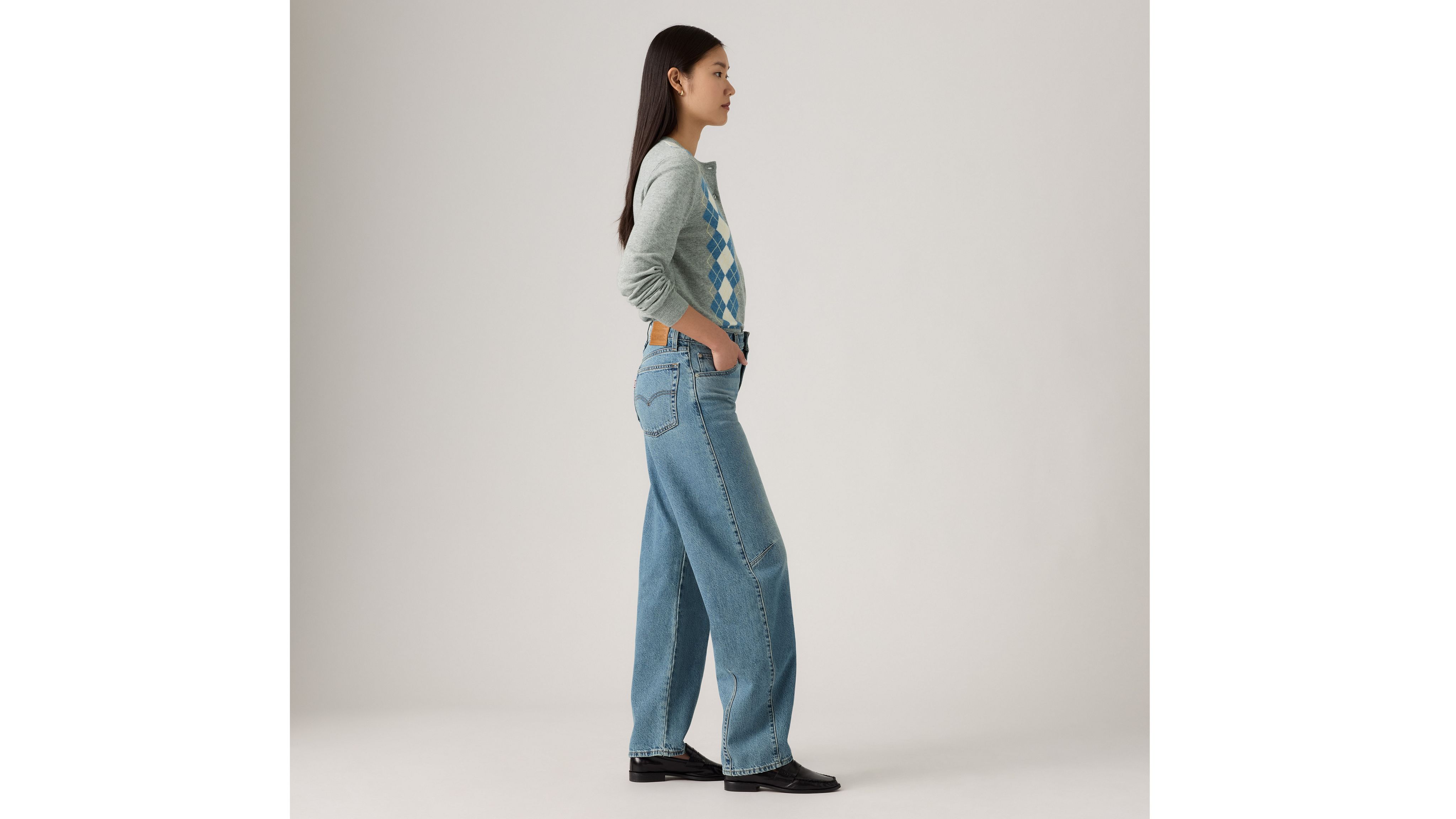 Baggy Dad Barrel Women's Jeans