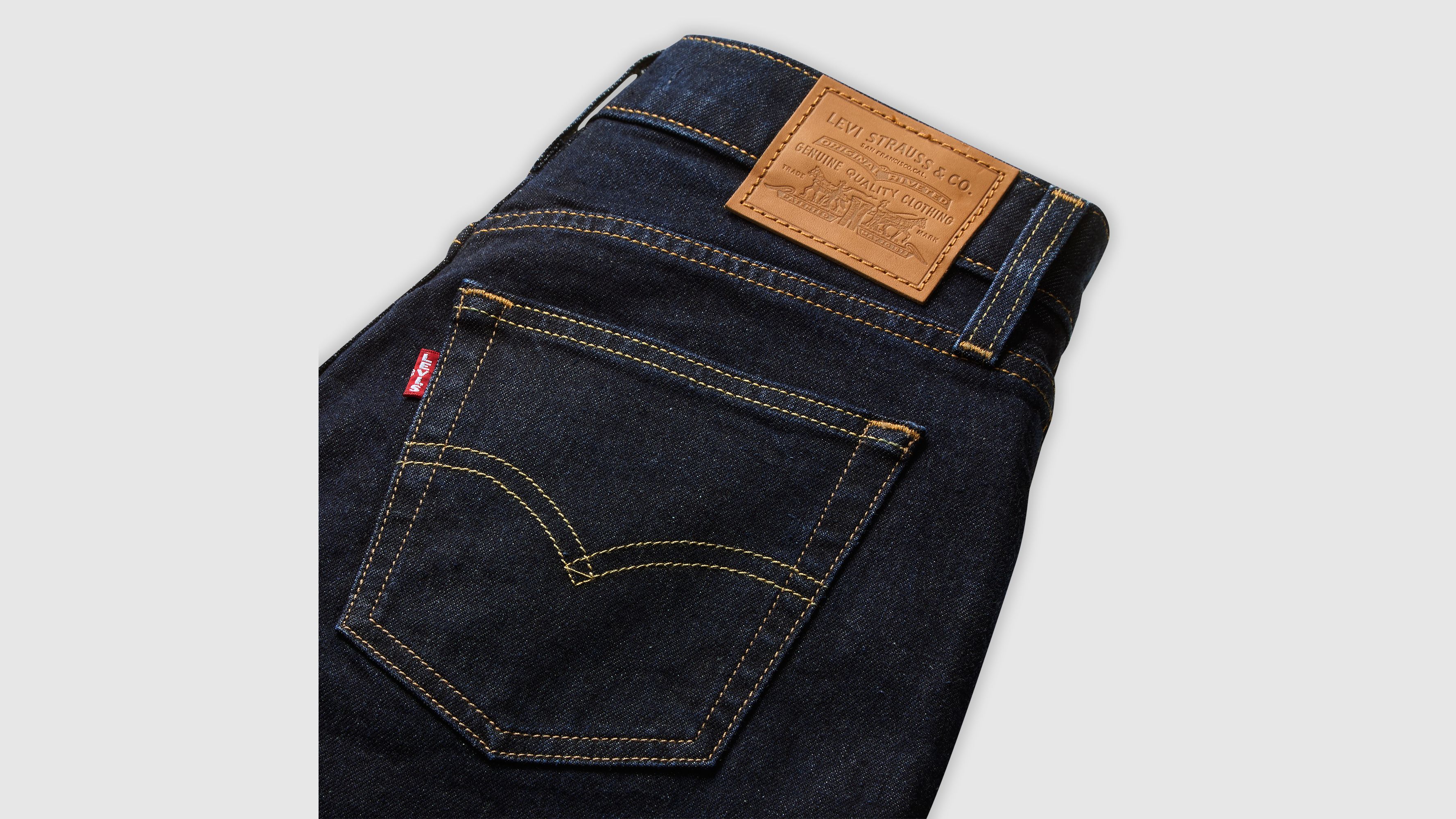 728™ High Rise Wide Leg Jeans - Blue | Levi's® AT