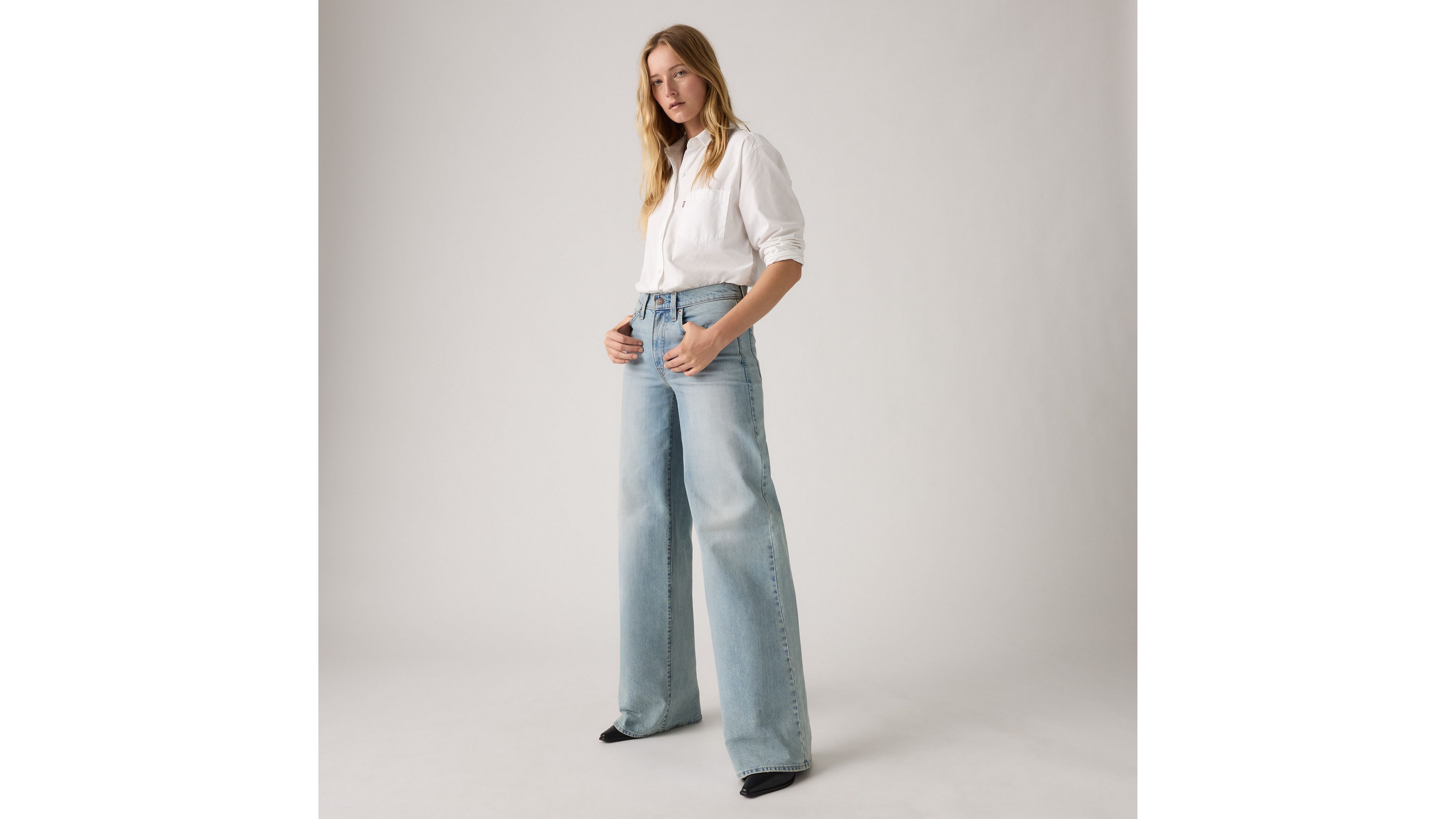 Dżinsy 728™ z wysokim stanem i szeroką nogawką 1