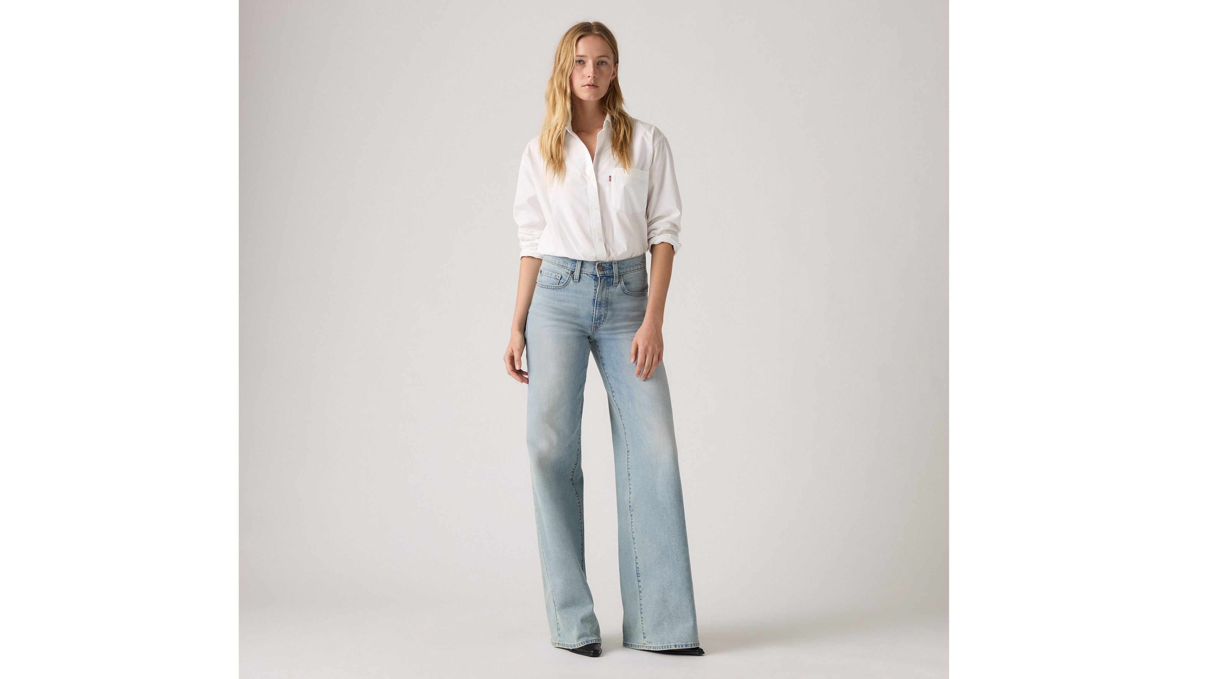 728™ High Rise Wide Leg Jeans 10